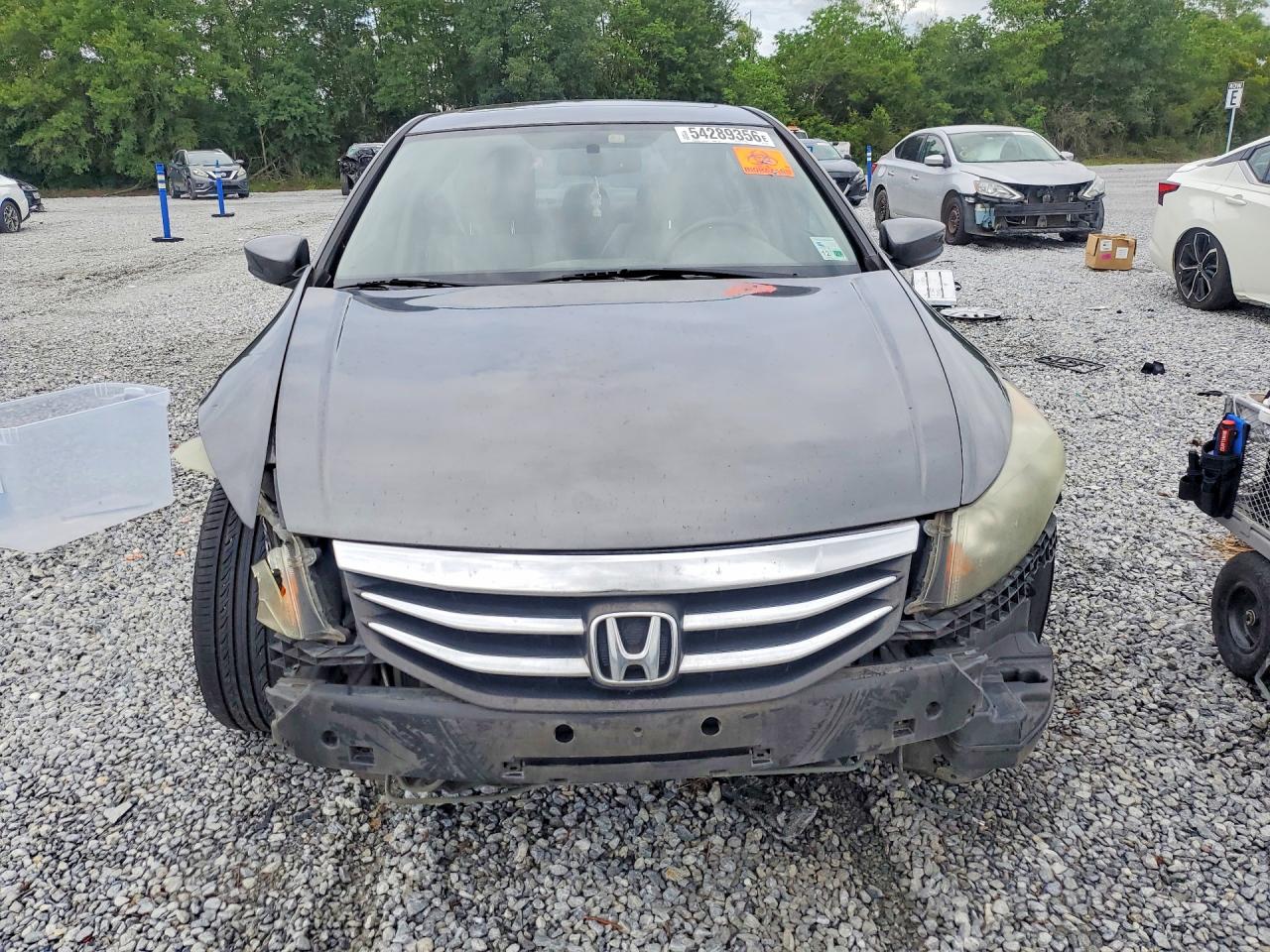 2012 Honda Accord Exl Gray vin: 1HGCP3F88CA039443