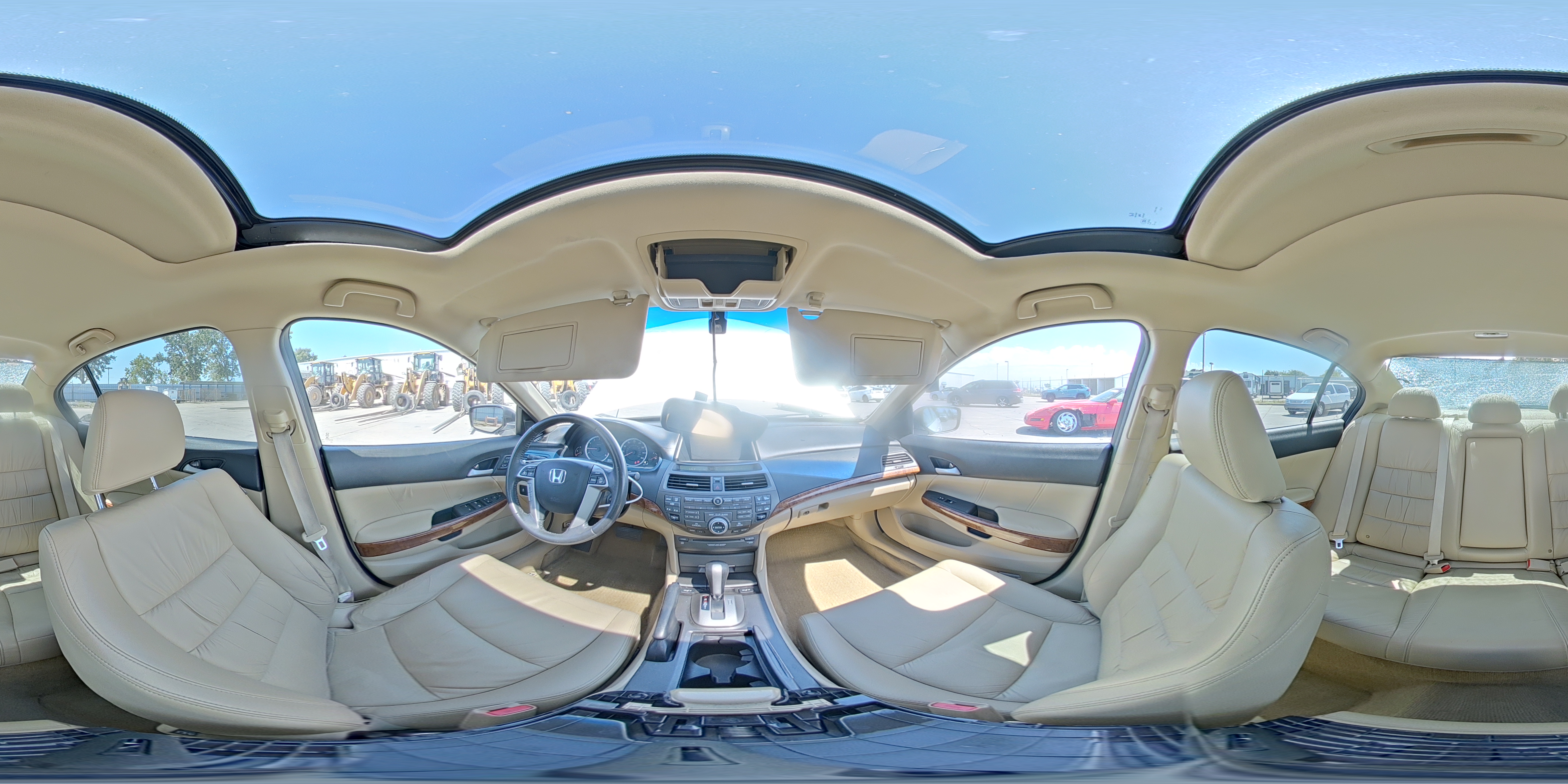 2012 Honda Accord Exl White vin: 1HGCP3F88CA041323