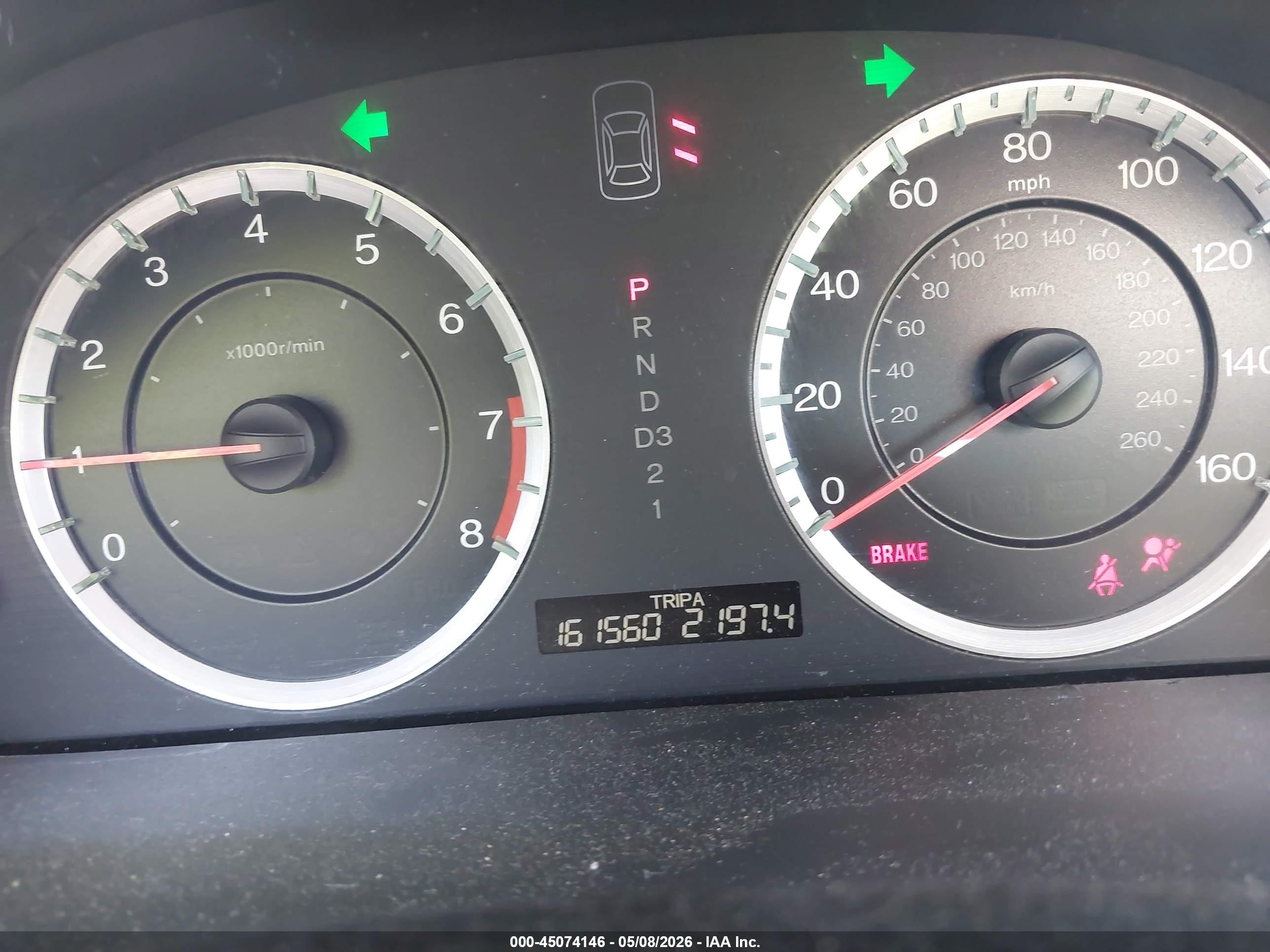 2010 Honda Accord 3.5 Ex-l Gray vin: 1HGCP3F89AA008327