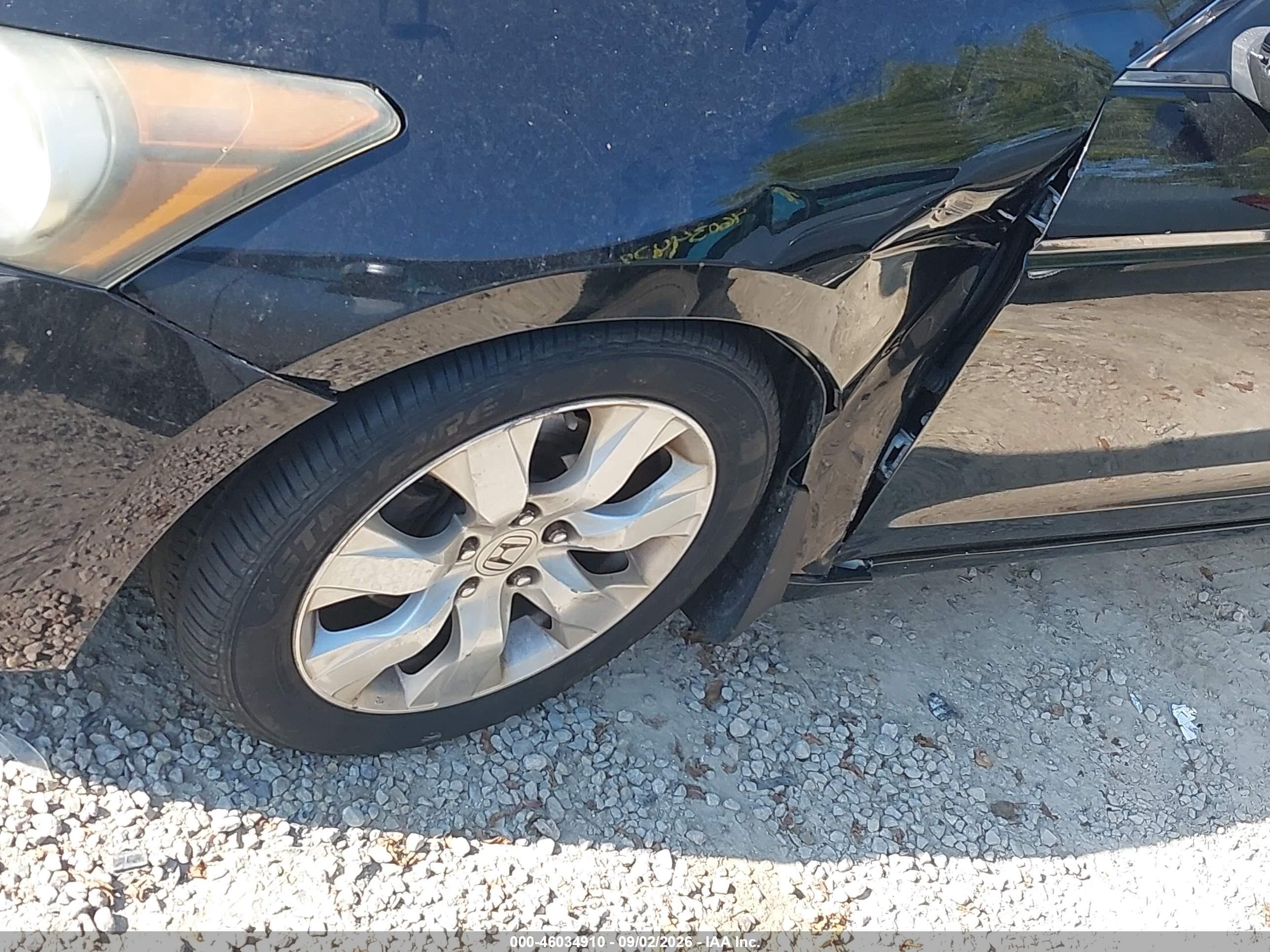 2010 Honda Accord 3.5 Ex-l Black vin: 1HGCP3F89AA008800