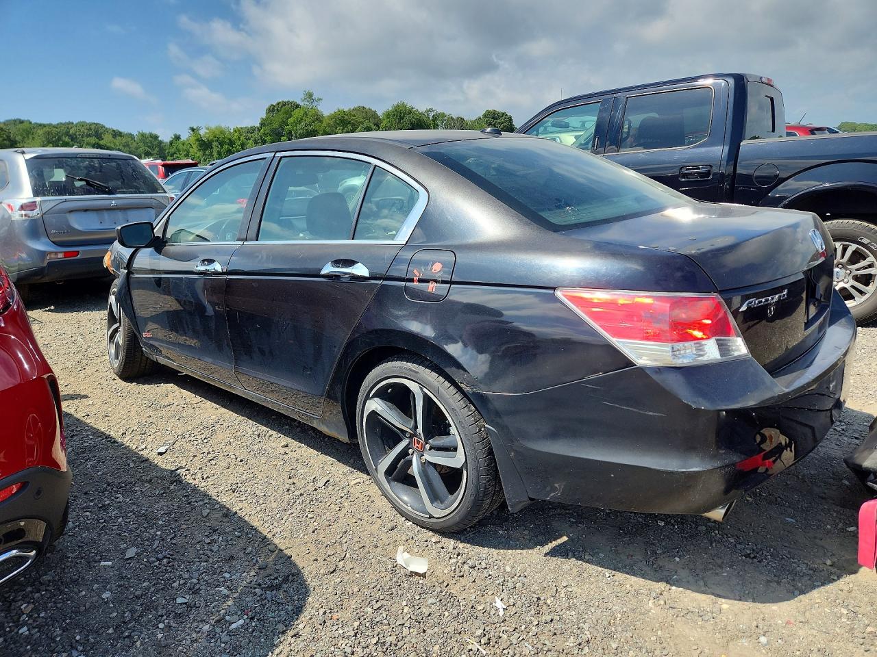 2010 Honda Accord Exl Black vin: 1HGCP3F89AA011390