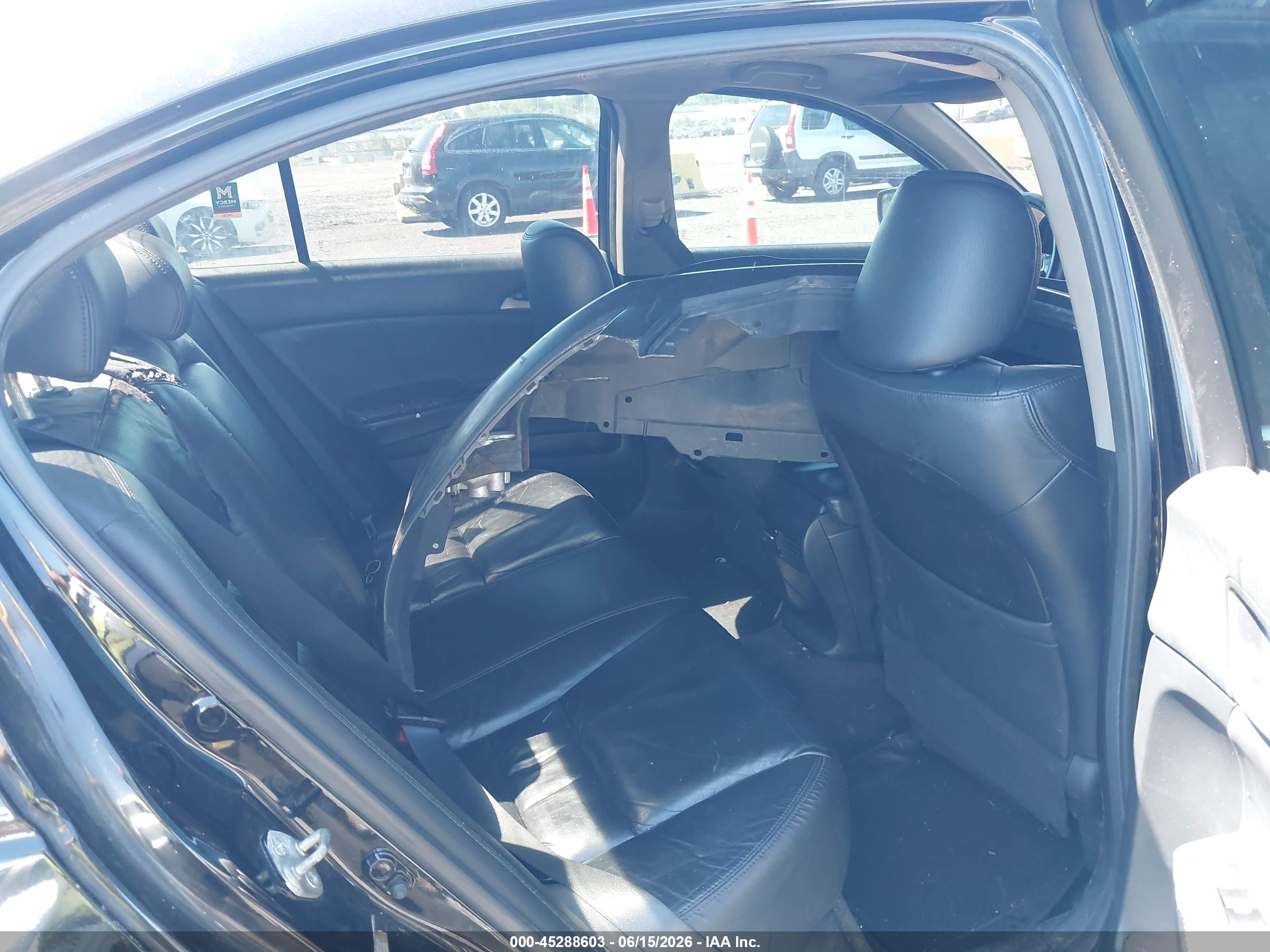 2010 Honda Accord 3.5 Ex-l Black vin: 1HGCP3F89AA012751
