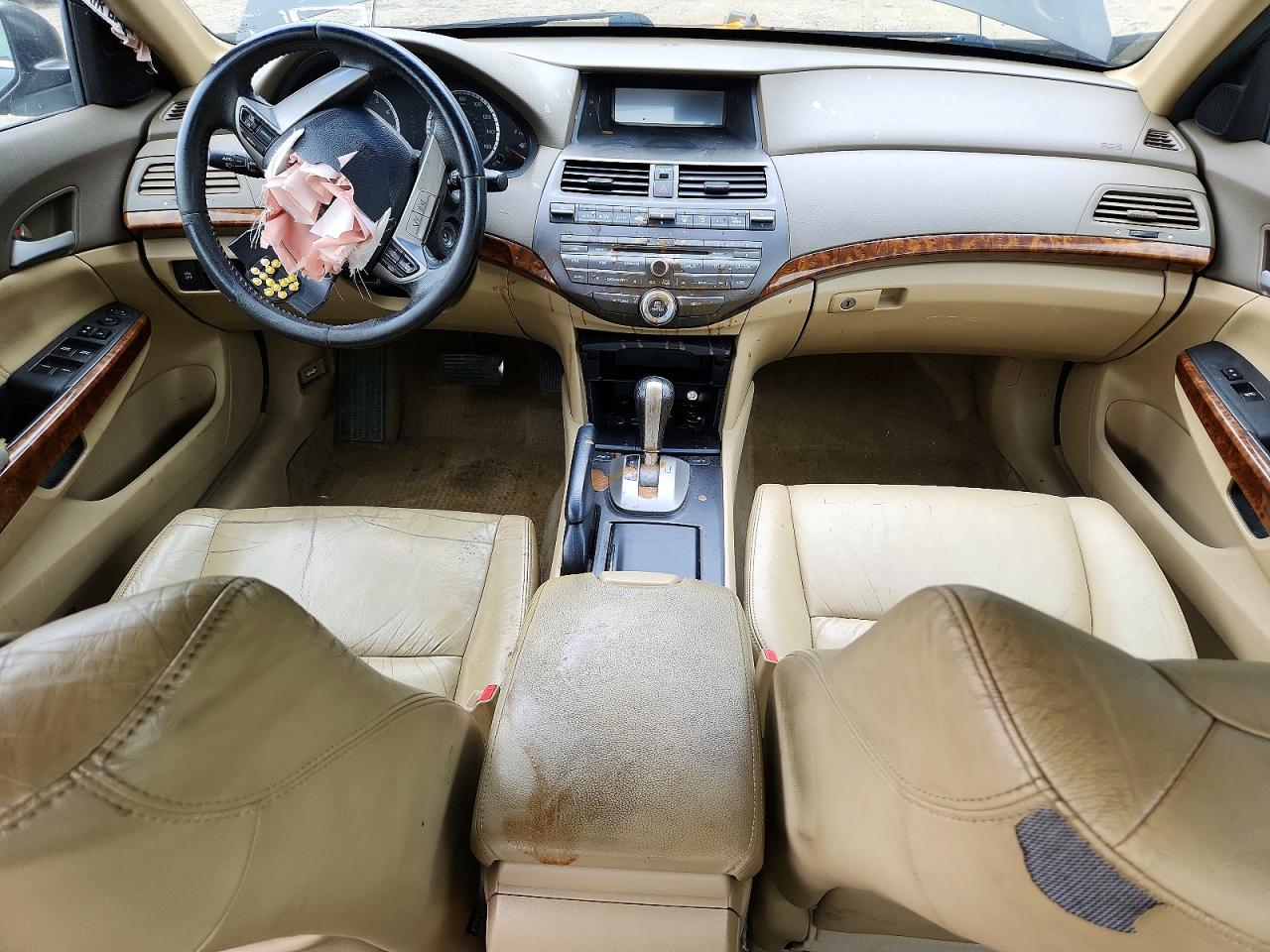 2010 Honda Accord Exl Черный vin: 1HGCP3F89AA017142