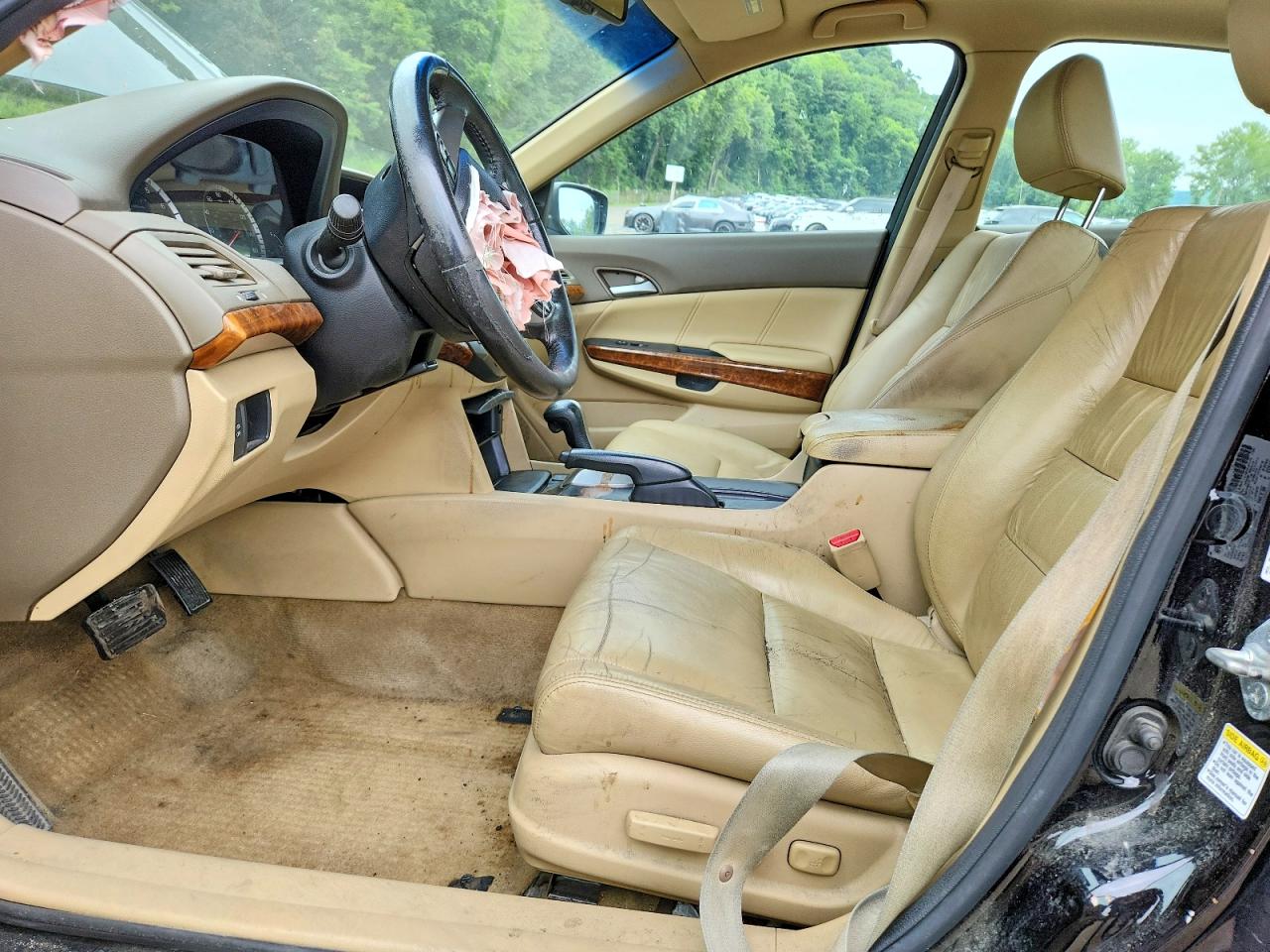 2010 Honda Accord Exl Черный vin: 1HGCP3F89AA017142