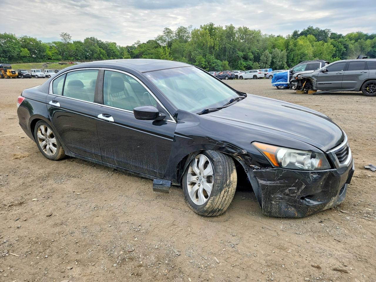 2010 Honda Accord Exl Черный vin: 1HGCP3F89AA017142