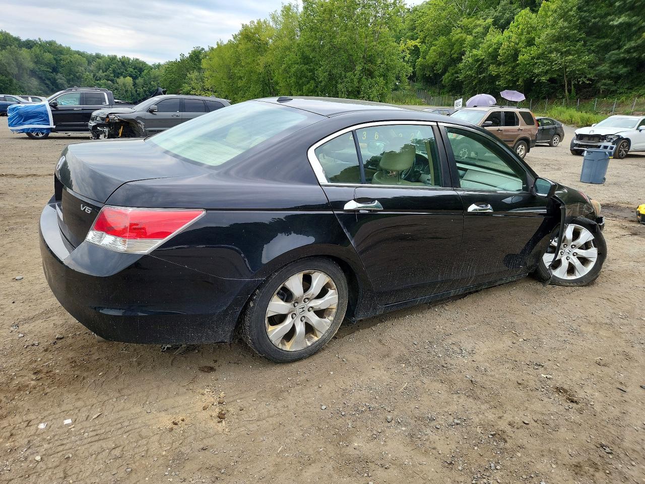 2010 Honda Accord Exl Черный vin: 1HGCP3F89AA017142