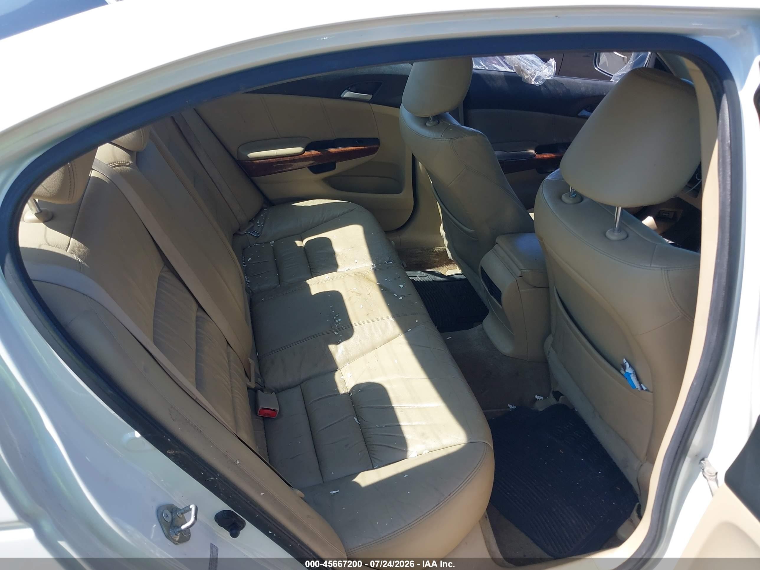 2011 Honda Accord 3.5 Ex-l Белый vin: 1HGCP3F89BA000231