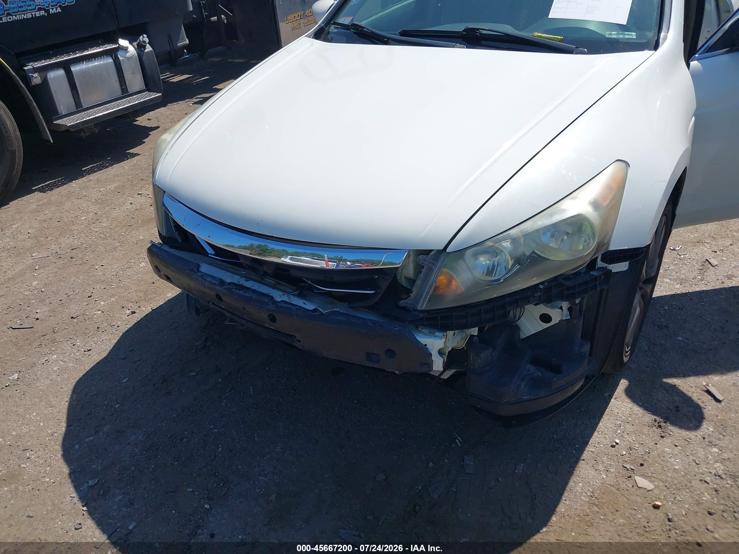 2011 Honda Accord 3.5 Ex-l Белый vin: 1HGCP3F89BA000231