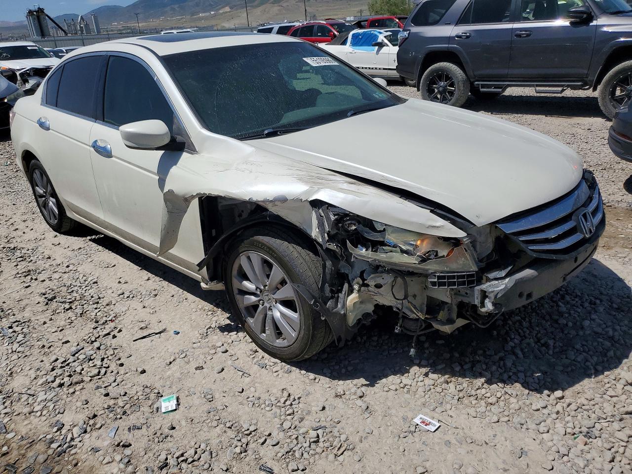 2011 Honda Accord Exl Белый vin: 1HGCP3F89BA003551