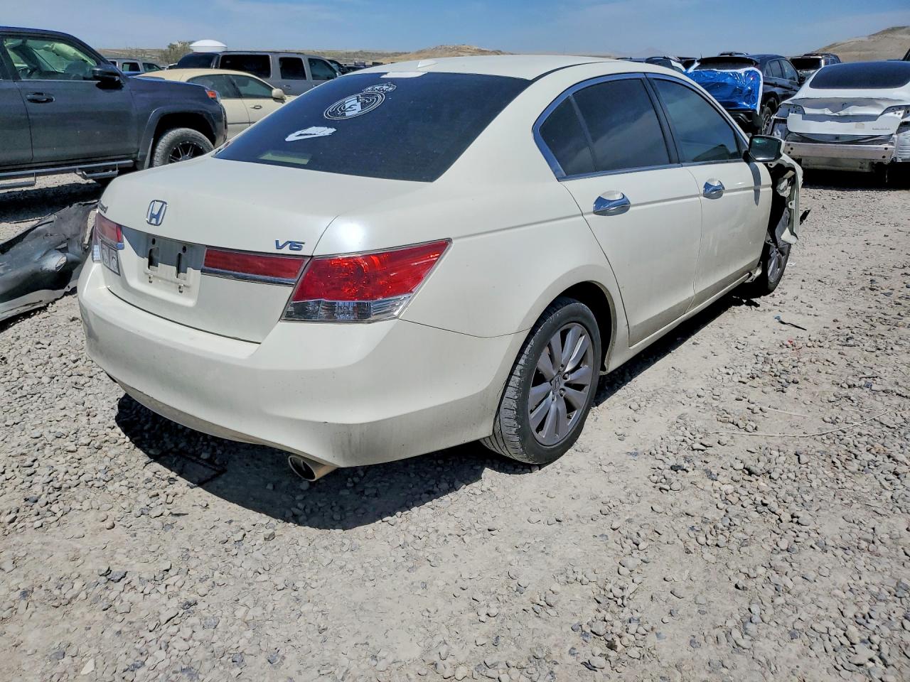 2011 Honda Accord Exl Белый vin: 1HGCP3F89BA003551