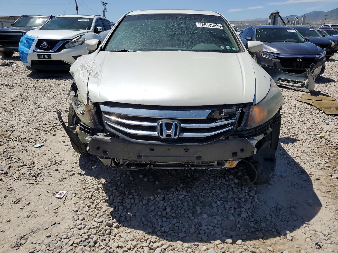 2011 Honda Accord Exl Белый vin: 1HGCP3F89BA003551