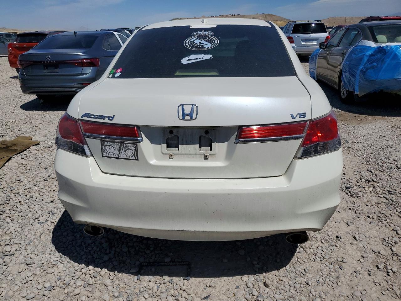 2011 Honda Accord Exl Белый vin: 1HGCP3F89BA003551