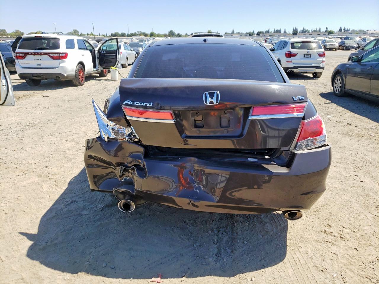2011 Honda Accord Exl Коричневый vin: 1HGCP3F89BA003842