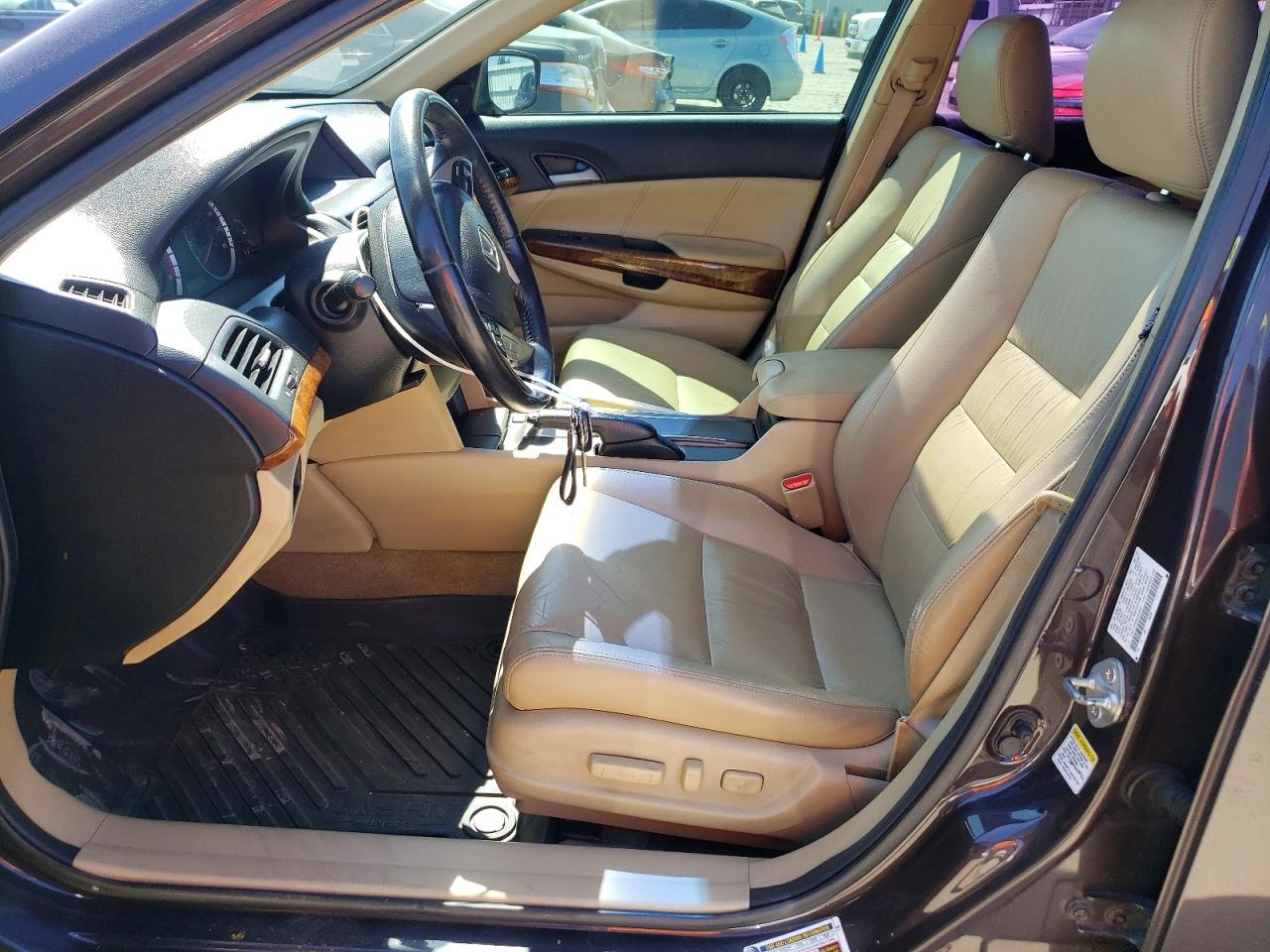 2011 Honda Accord Exl Коричневый vin: 1HGCP3F89BA003842