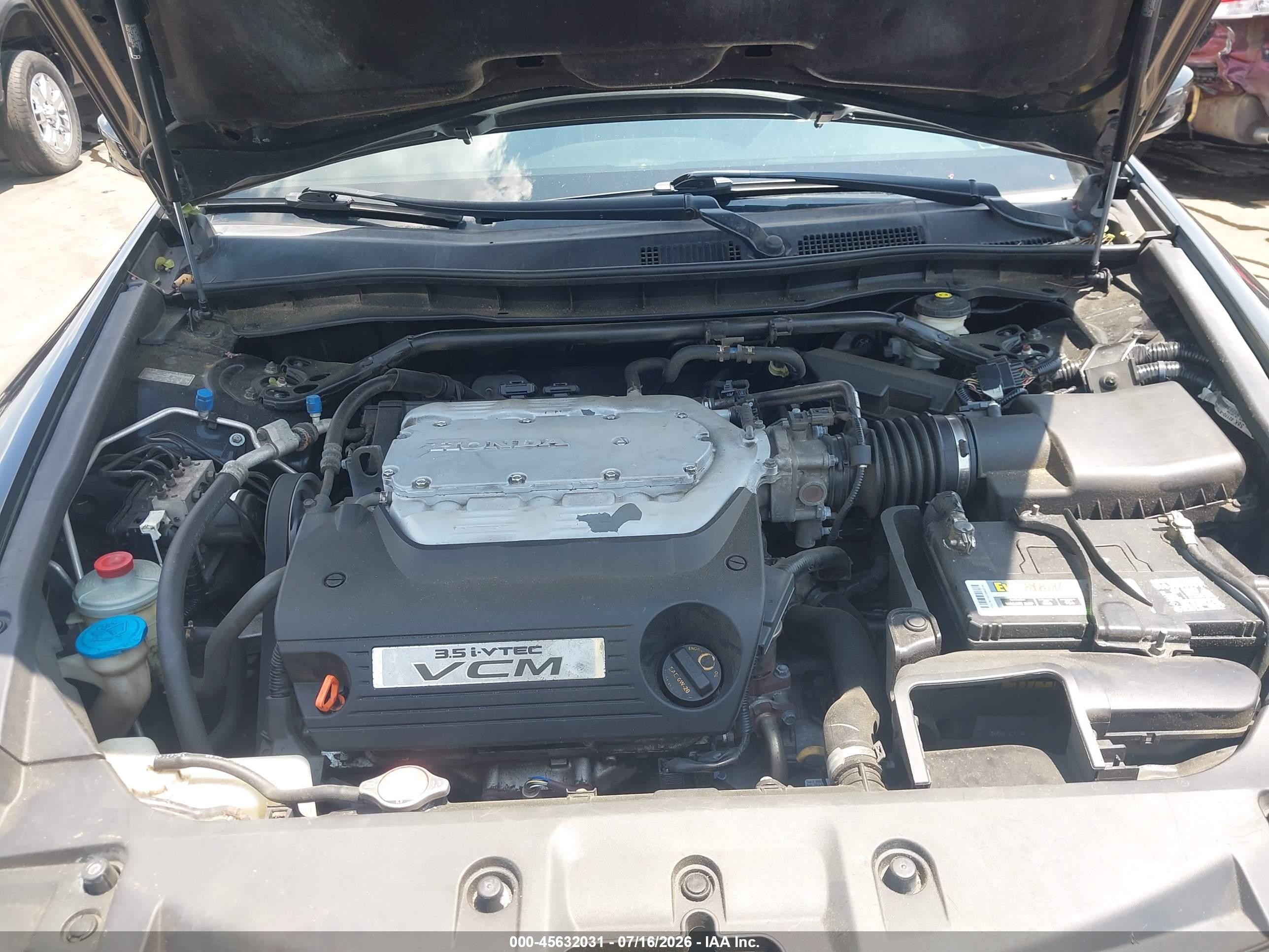 2011 Honda Accord 3.5 Ex-l Black vin: 1HGCP3F89BA008460