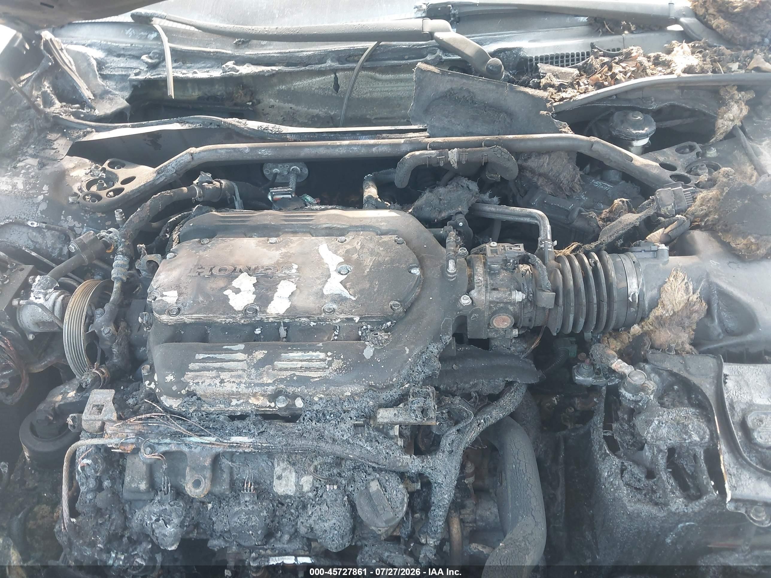2011 Honda Accord 3.5 Ex-l Gray vin: 1HGCP3F89BA010628