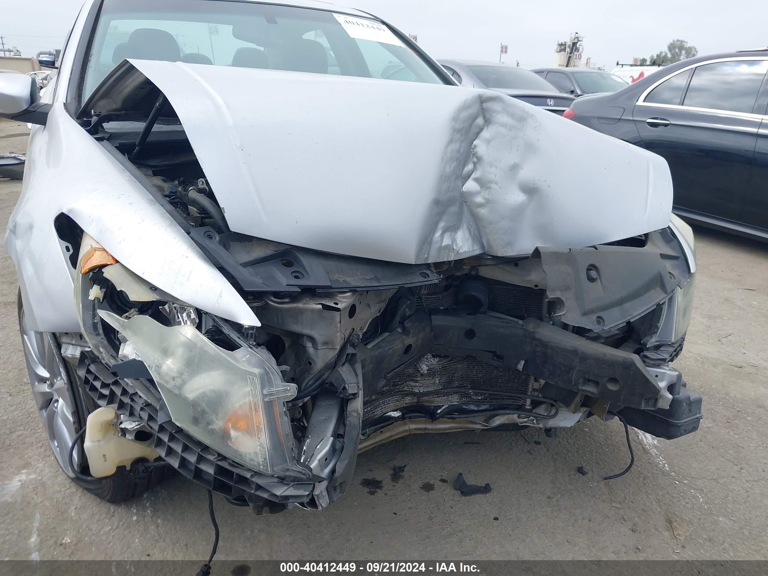 2011 Honda Accord 3.5 Ex-l Silver vin: 1HGCP3F89BA017823