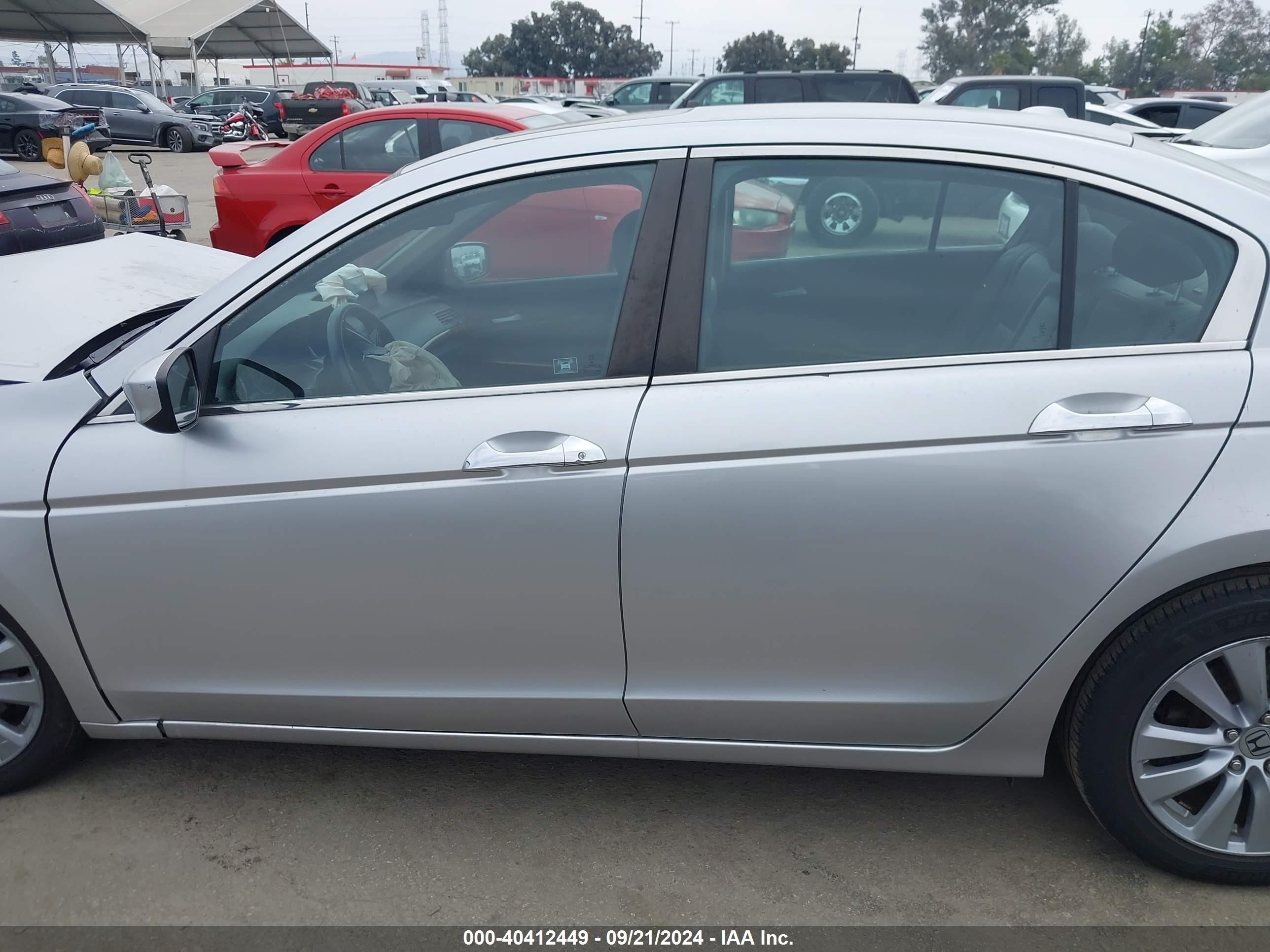 2011 Honda Accord 3.5 Ex-l Silver vin: 1HGCP3F89BA017823
