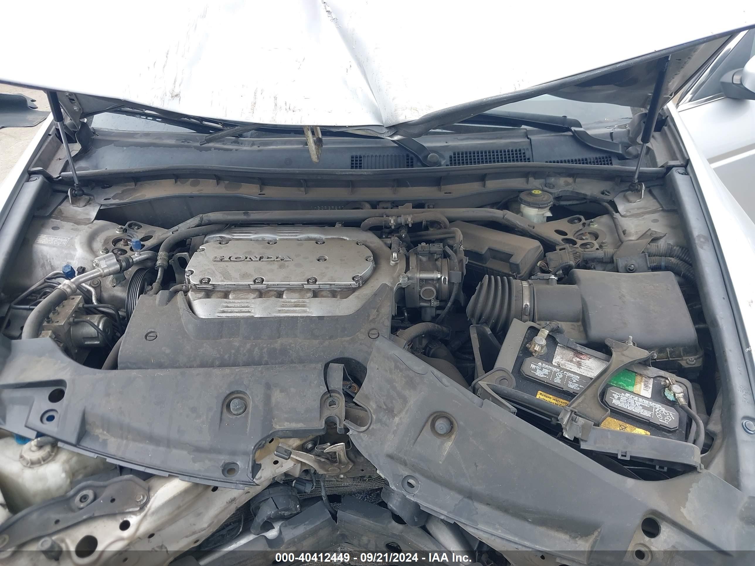 2011 Honda Accord 3.5 Ex-l Silver vin: 1HGCP3F89BA017823