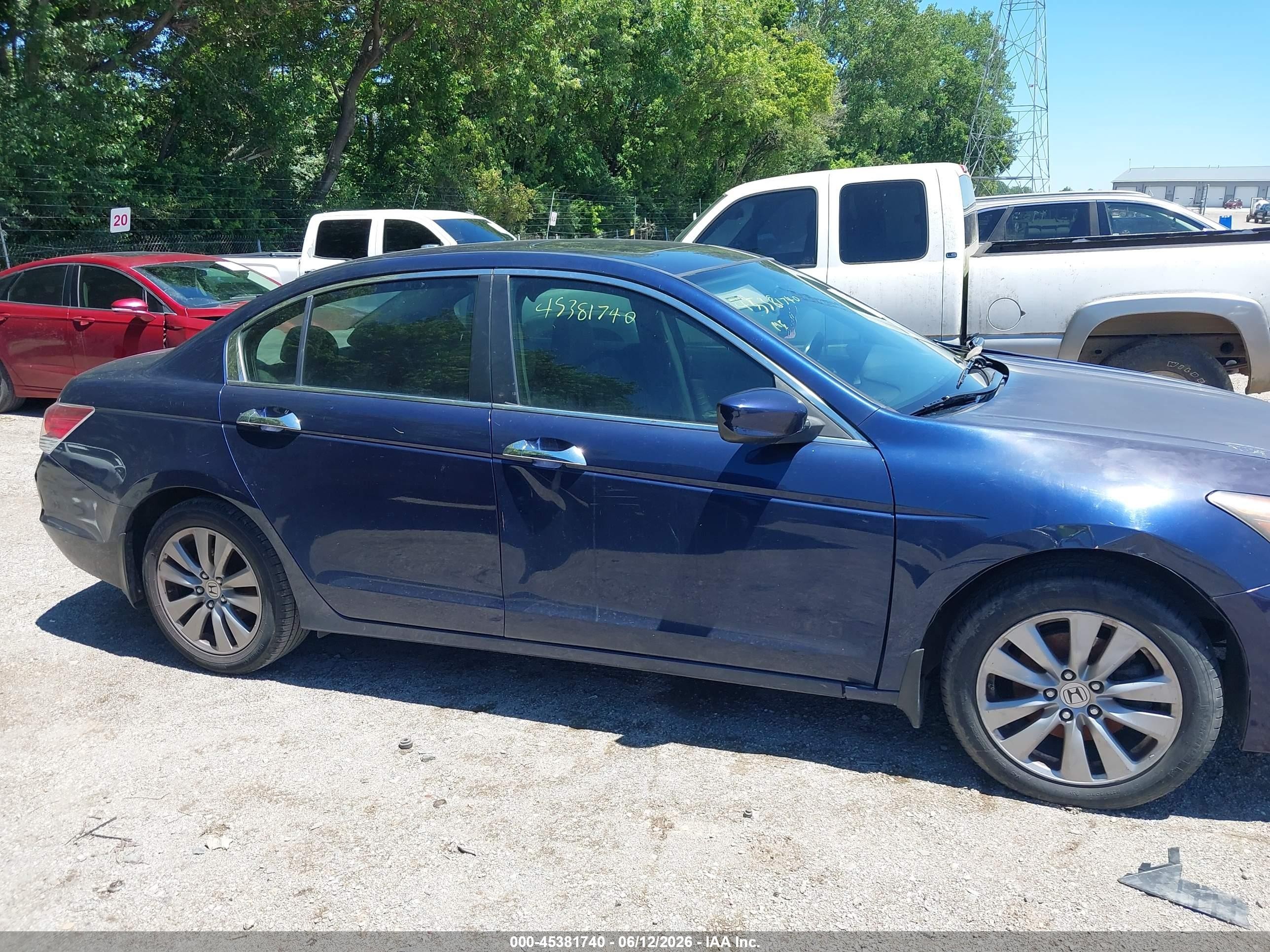 2011 Honda Accord 3.5 Ex-l Black vin: 1HGCP3F89BA021449