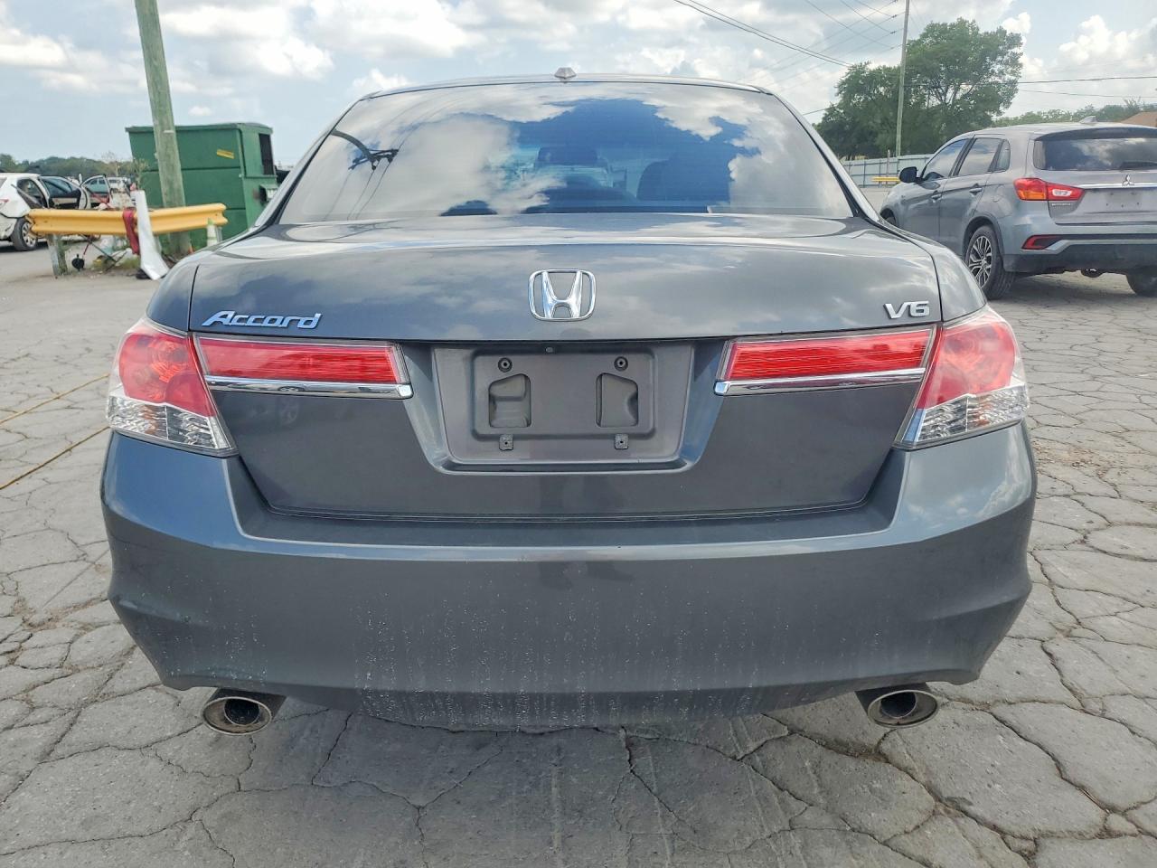 2011 Honda Accord Exl Gray vin: 1HGCP3F89BA022620