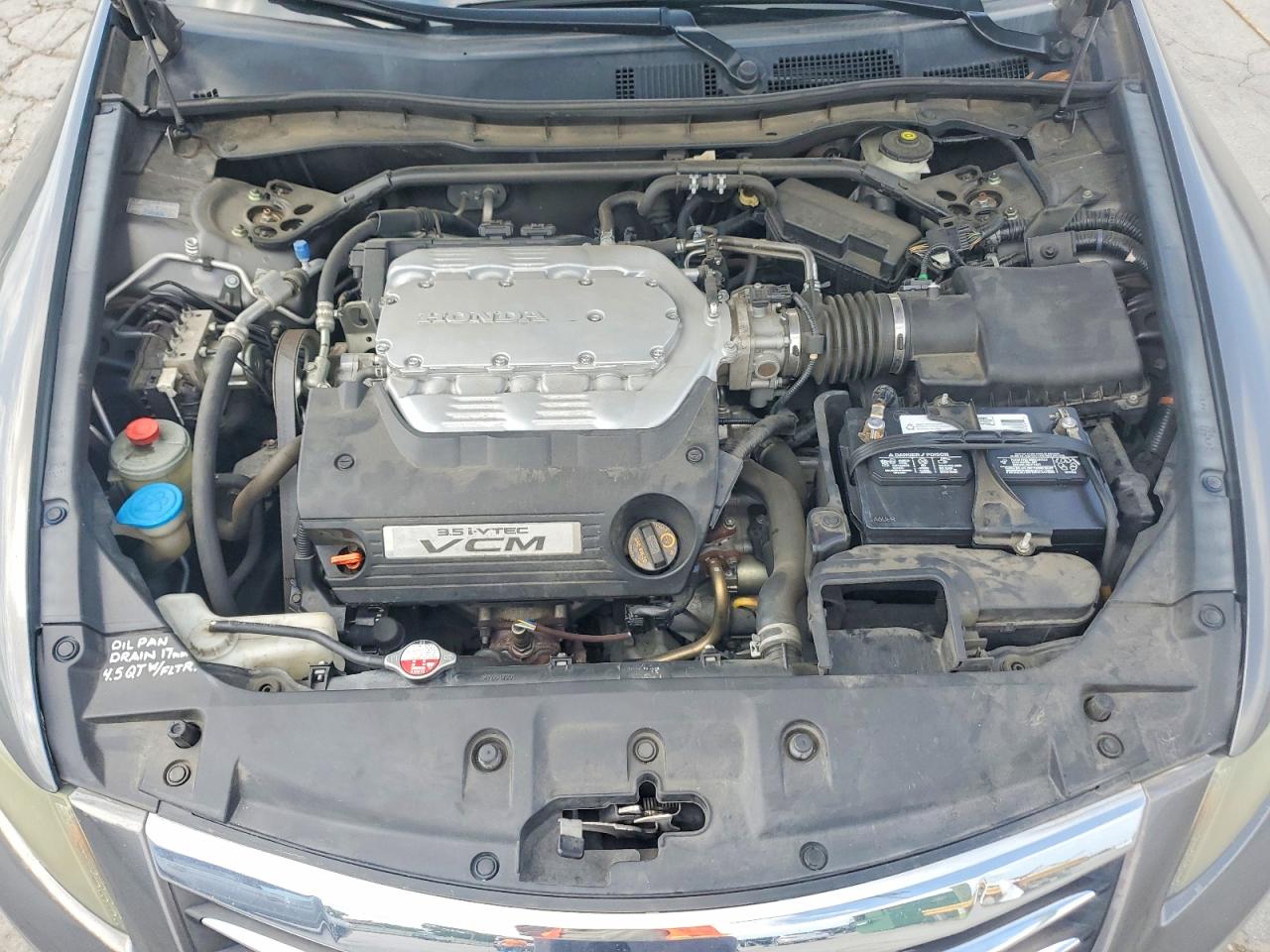 2011 Honda Accord Exl Gray vin: 1HGCP3F89BA022620