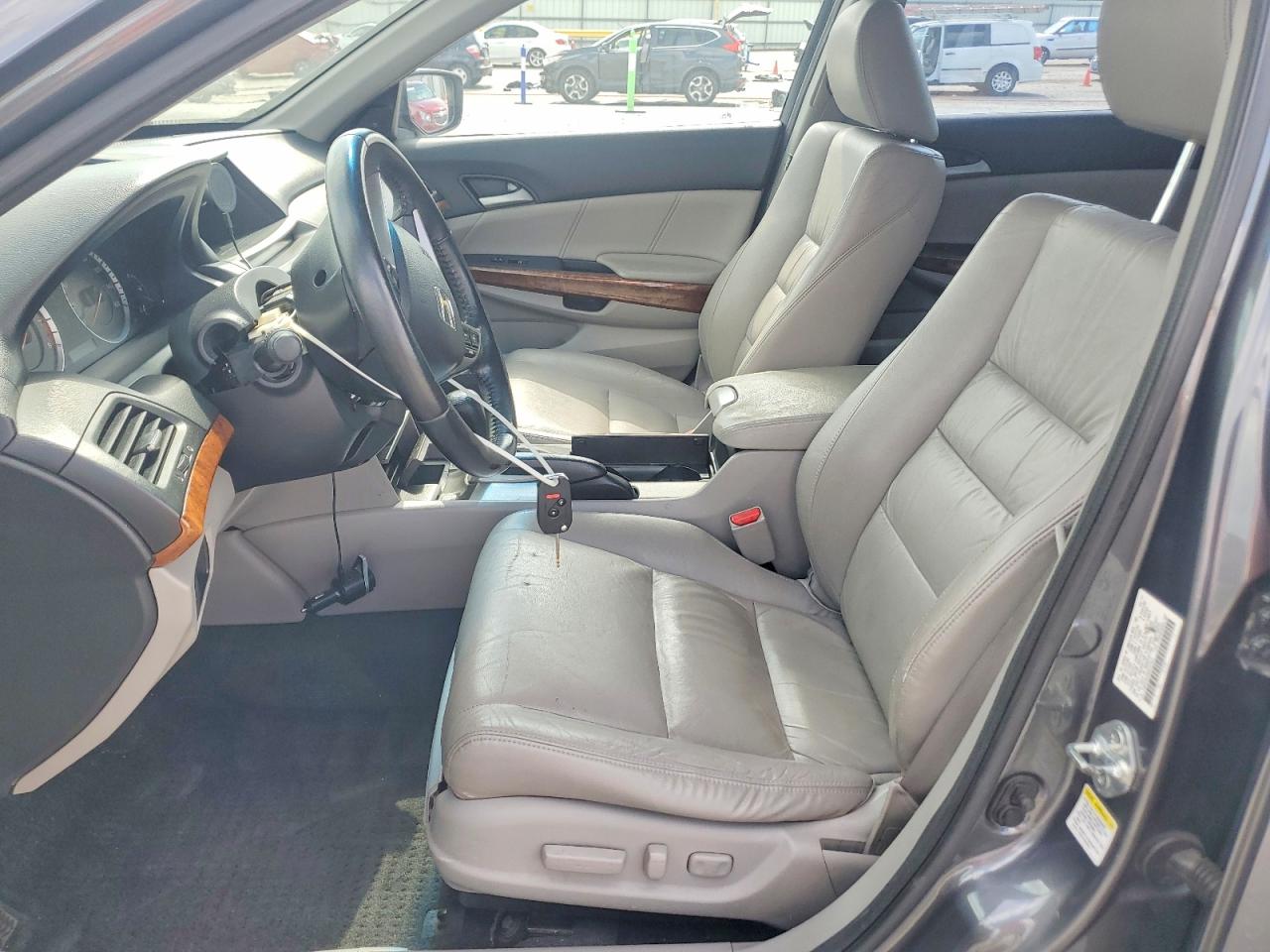 2011 Honda Accord Exl Gray vin: 1HGCP3F89BA022620