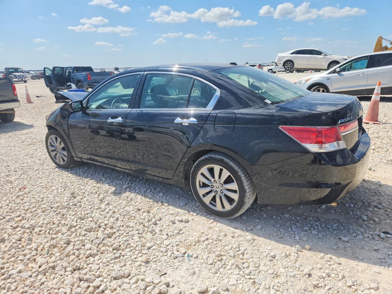 2011 Honda Accord Exl Черный vin: 1HGCP3F89BA024707