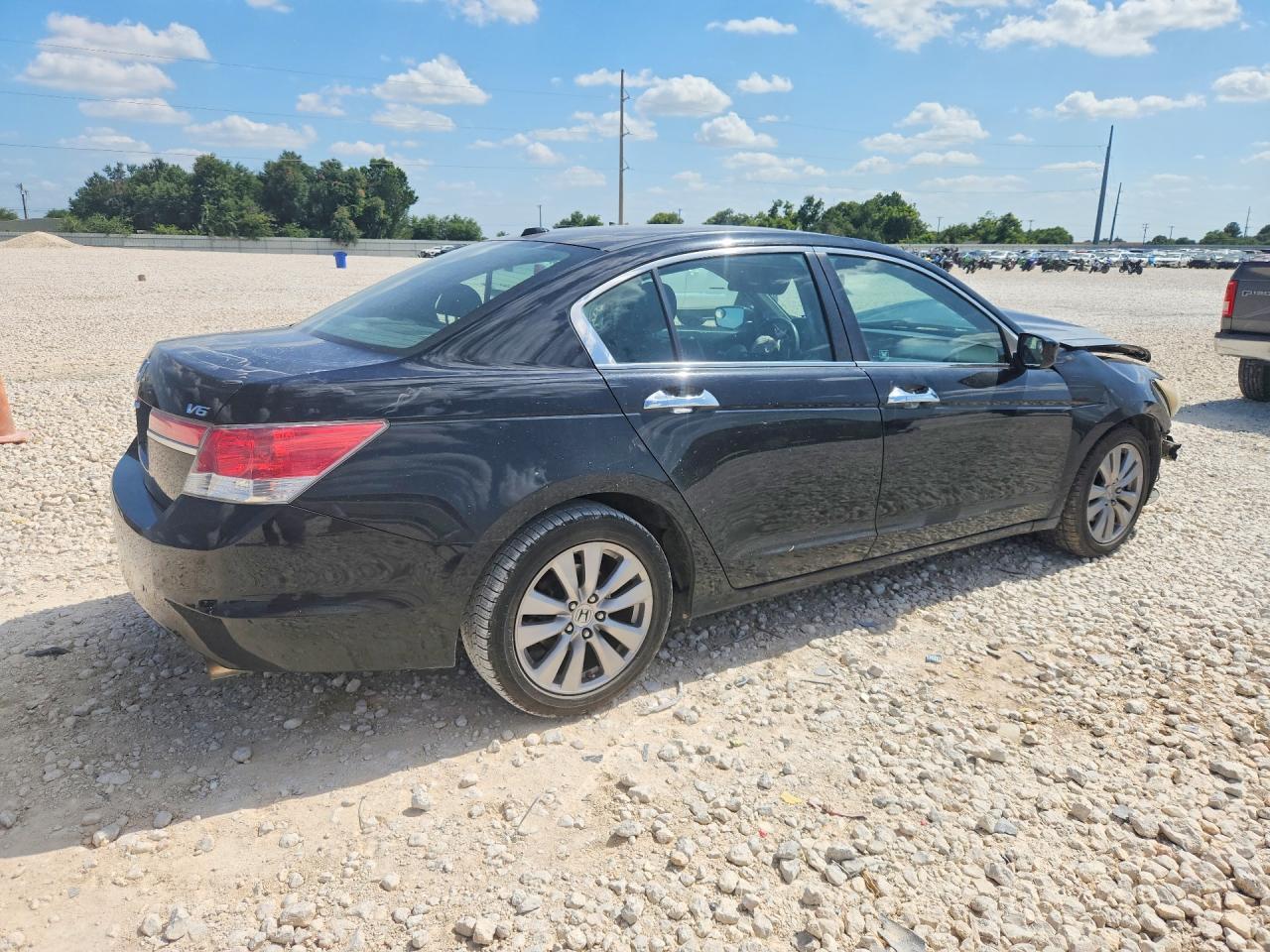 2011 Honda Accord Exl Черный vin: 1HGCP3F89BA024707