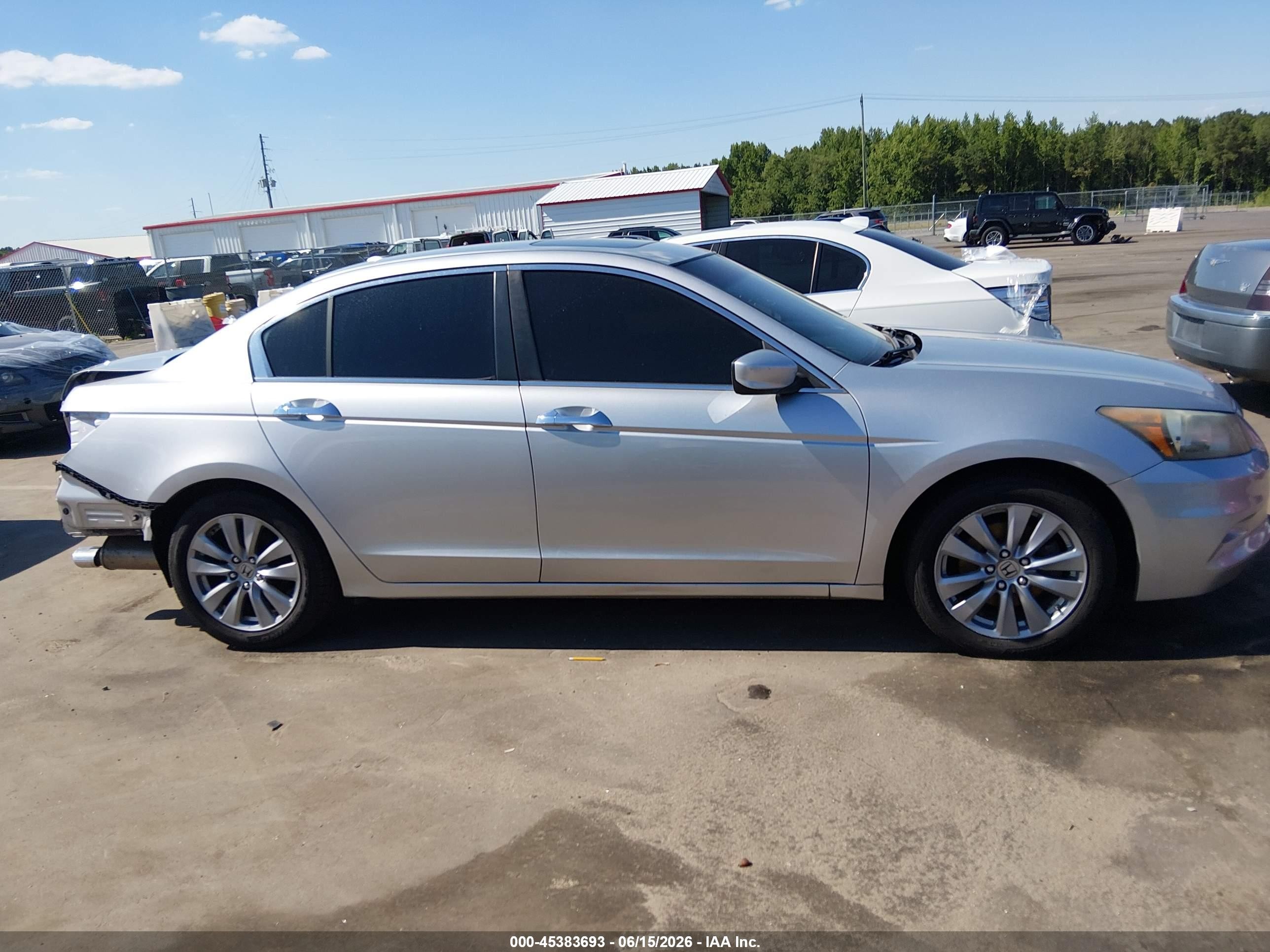 2011 Honda Accord 3.5 Ex-l Silver vin: 1HGCP3F89BA027669