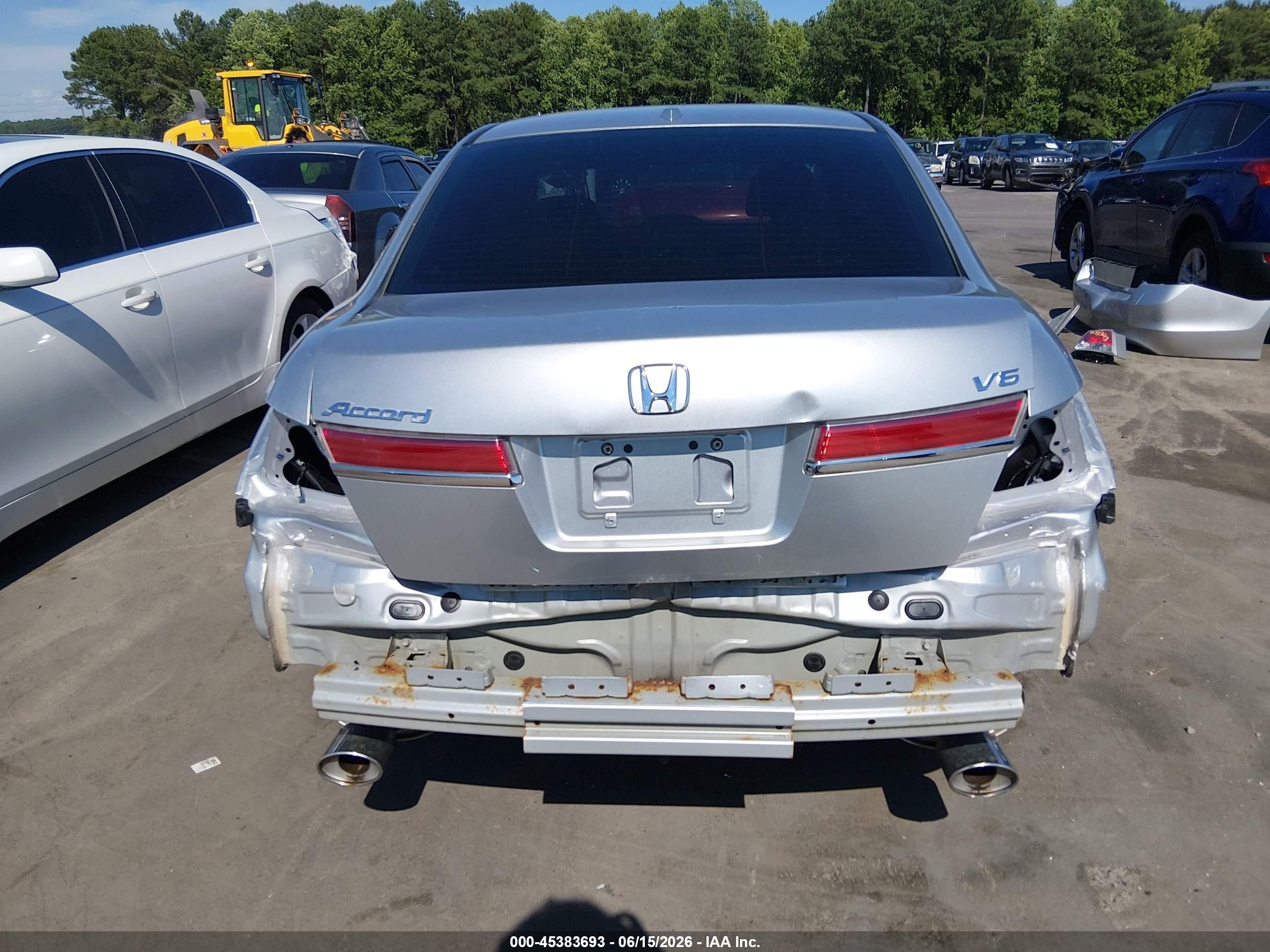 2011 Honda Accord 3.5 Ex-l Silver vin: 1HGCP3F89BA027669