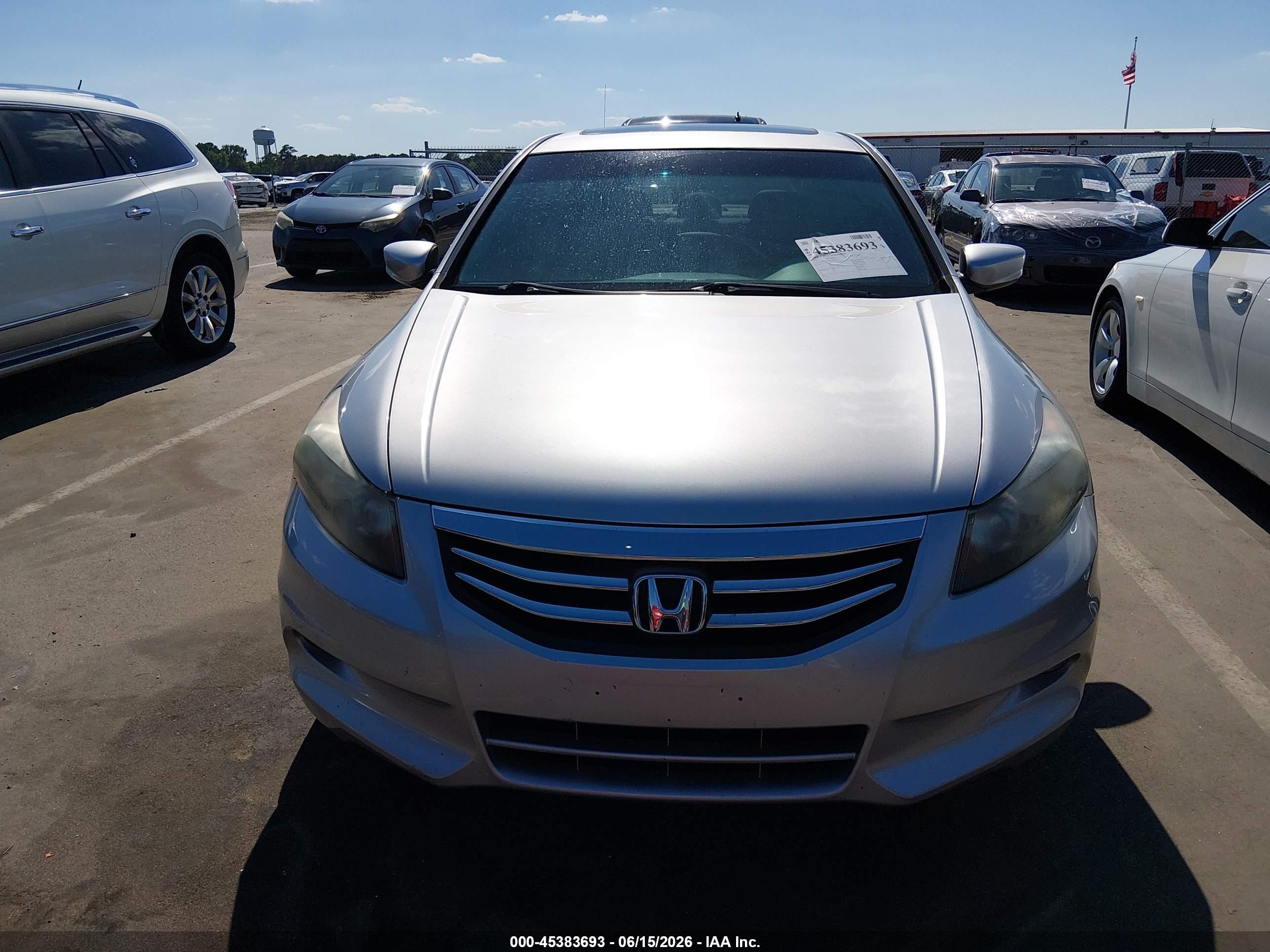 2011 Honda Accord 3.5 Ex-l Silver vin: 1HGCP3F89BA027669