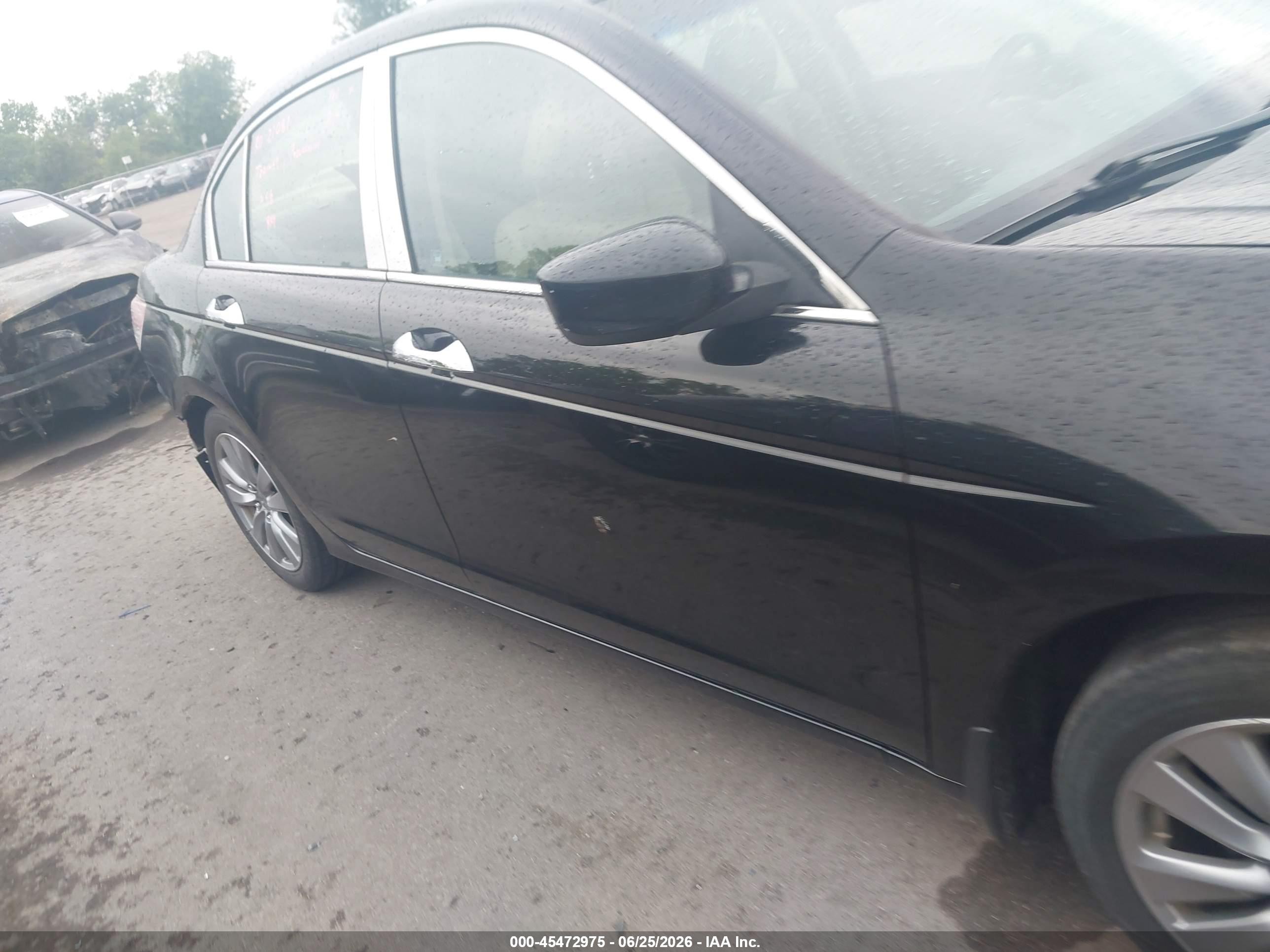 2012 Honda Accord 3.5 Ex-l Черный vin: 1HGCP3F89CA000344