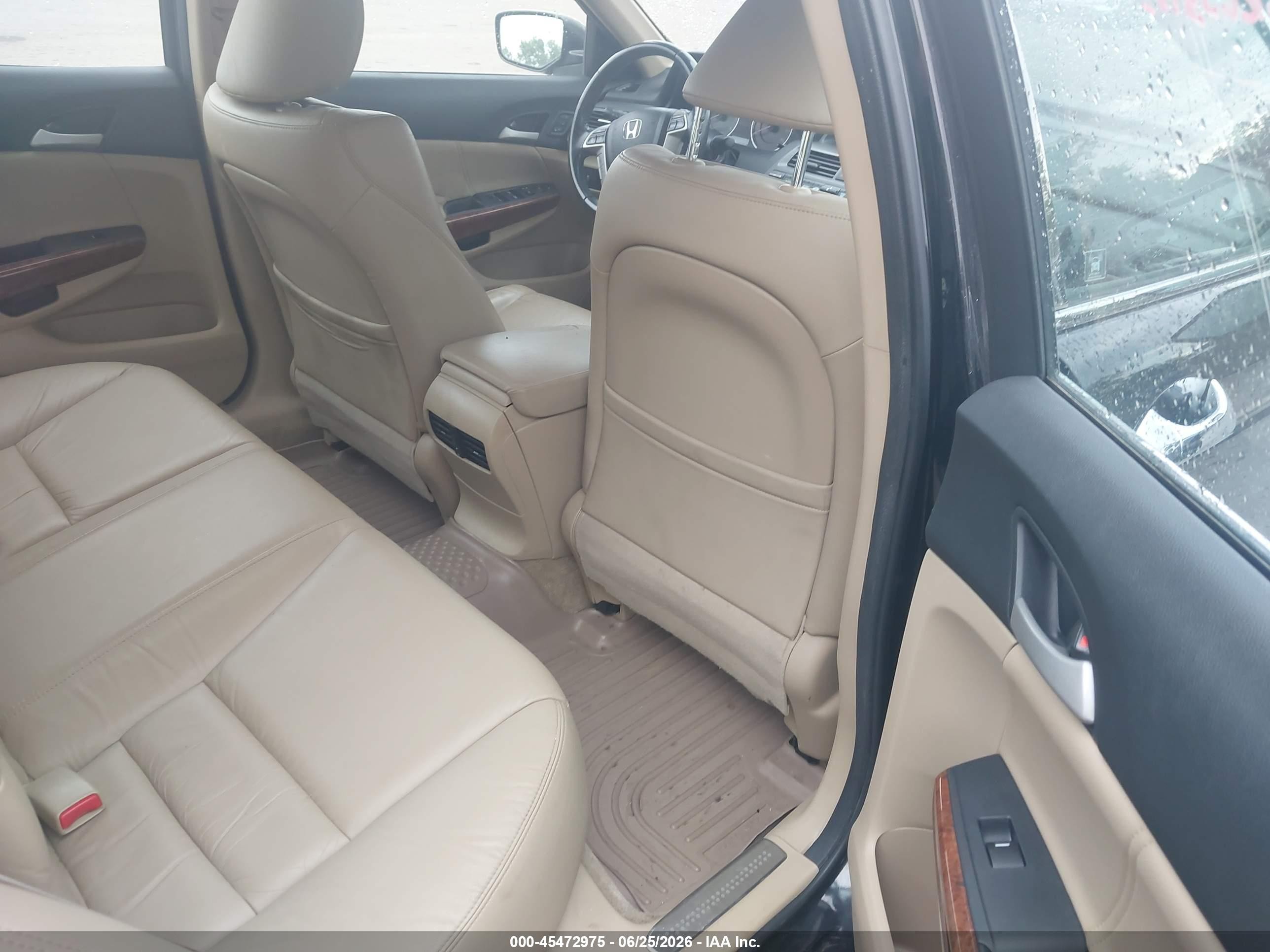 2012 Honda Accord 3.5 Ex-l Черный vin: 1HGCP3F89CA000344