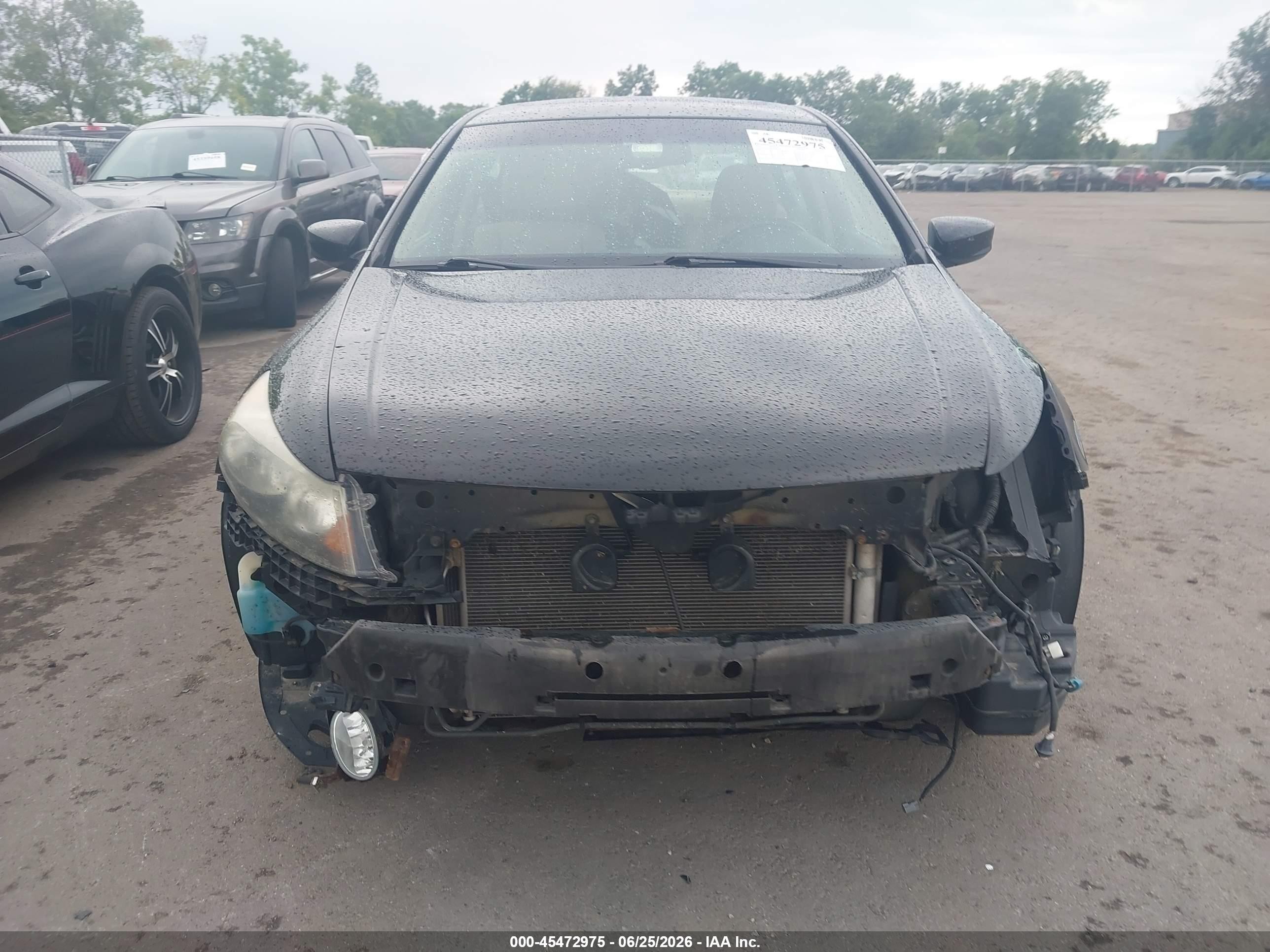 2012 Honda Accord 3.5 Ex-l Черный vin: 1HGCP3F89CA000344