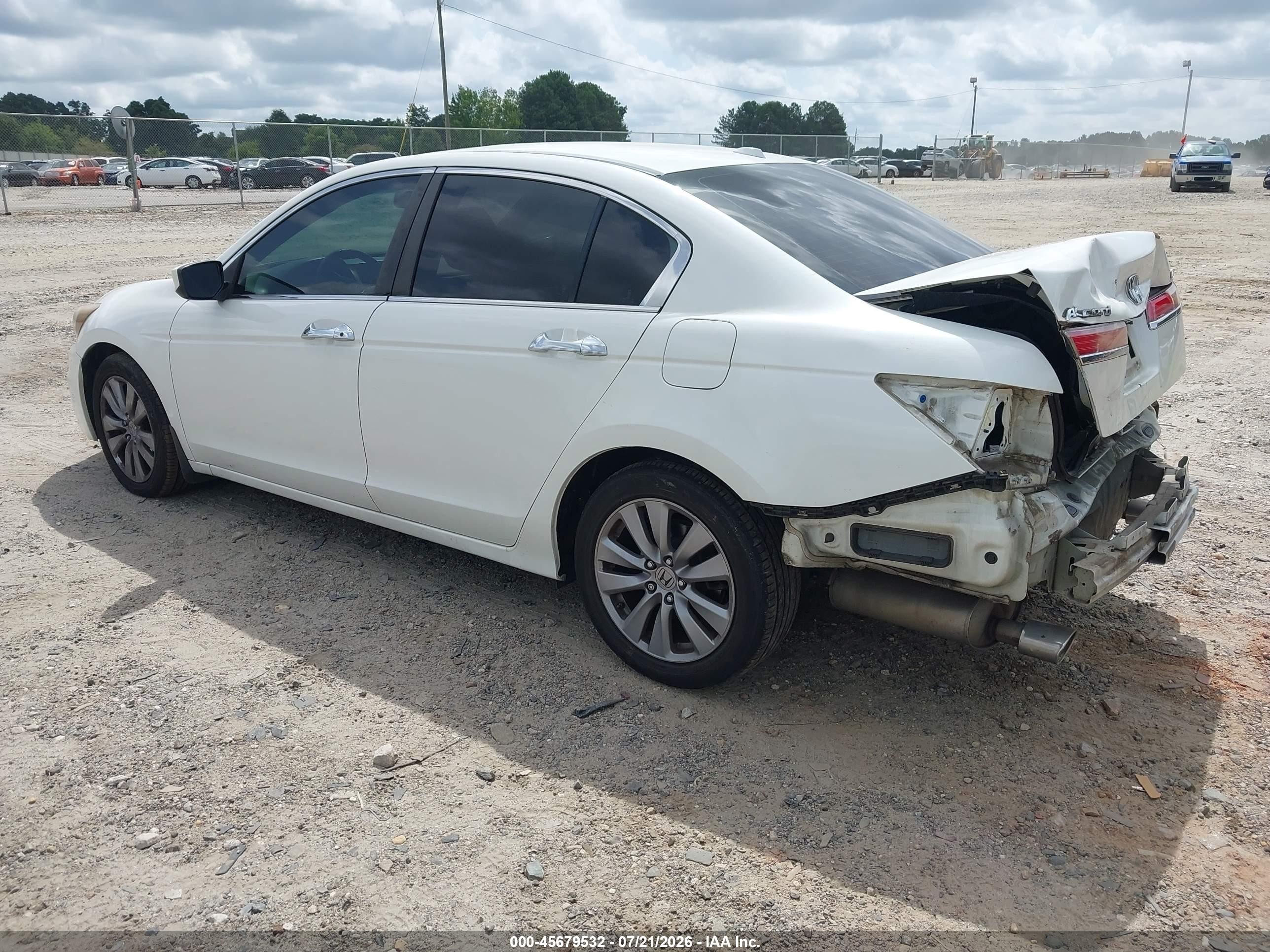 2012 Honda Accord 3.5 Ex-l Белый vin: 1HGCP3F89CA000991