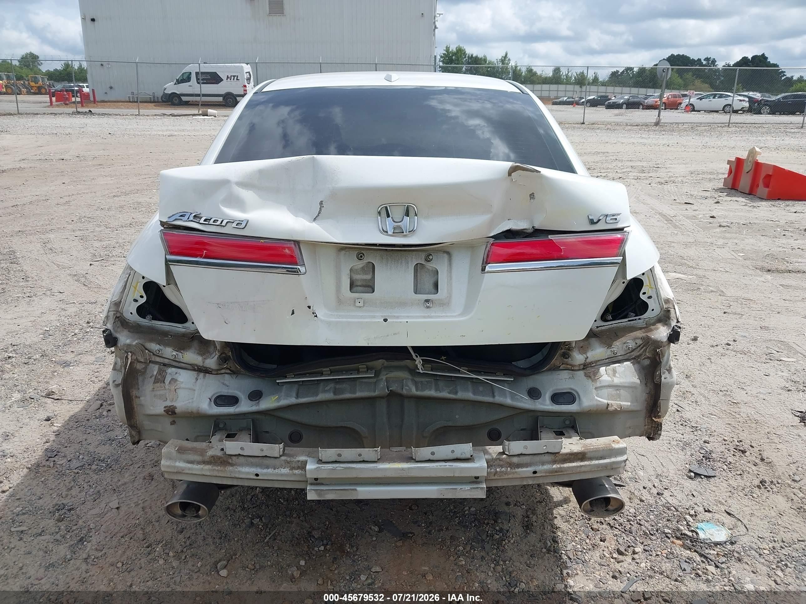 2012 Honda Accord 3.5 Ex-l Белый vin: 1HGCP3F89CA000991