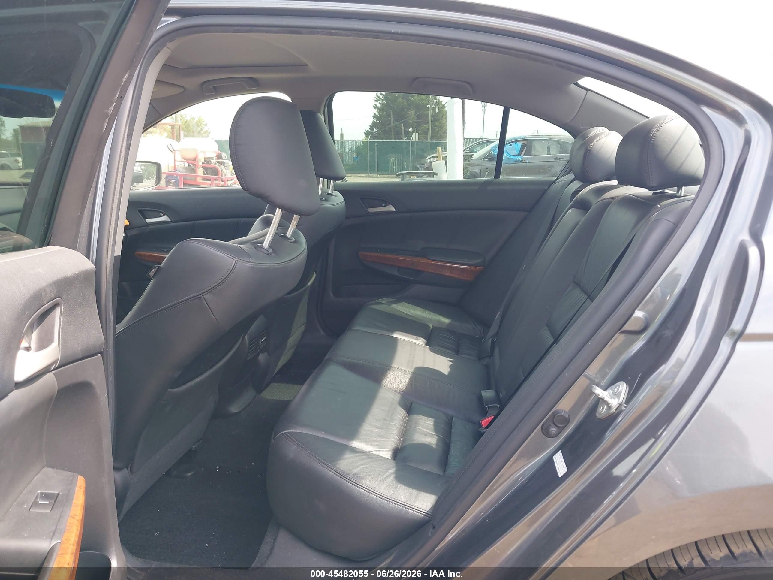 2012 Honda Accord 3.5 Ex-l Gray vin: 1HGCP3F89CA002305