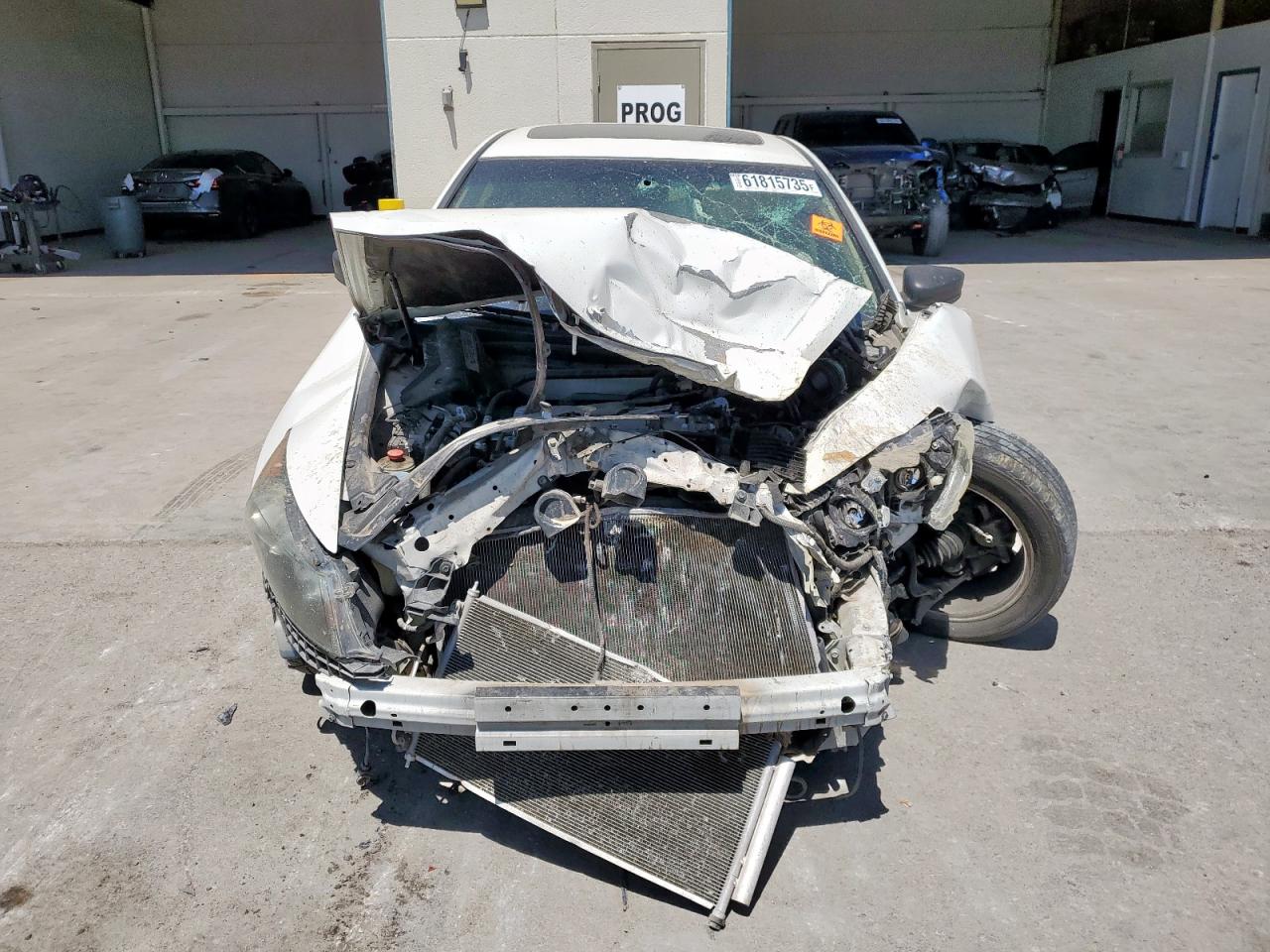 2012 Honda Accord Exl Белый vin: 1HGCP3F89CA015507