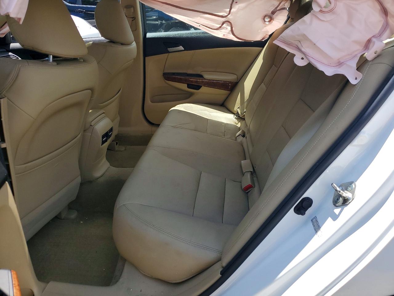 2012 Honda Accord Exl Белый vin: 1HGCP3F89CA017418