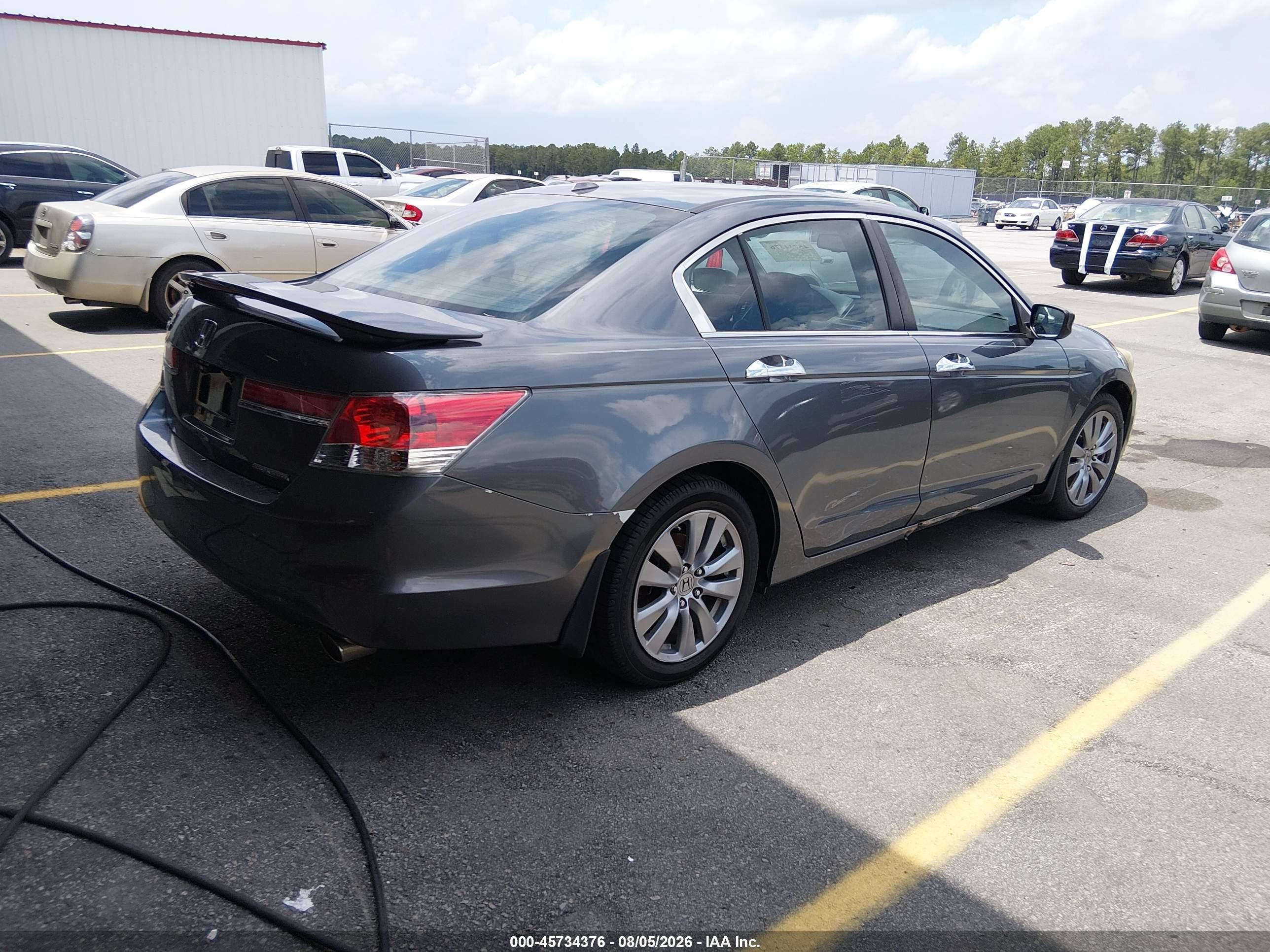 2012 Honda Accord 3.5 Ex-l Серый vin: 1HGCP3F89CA021310