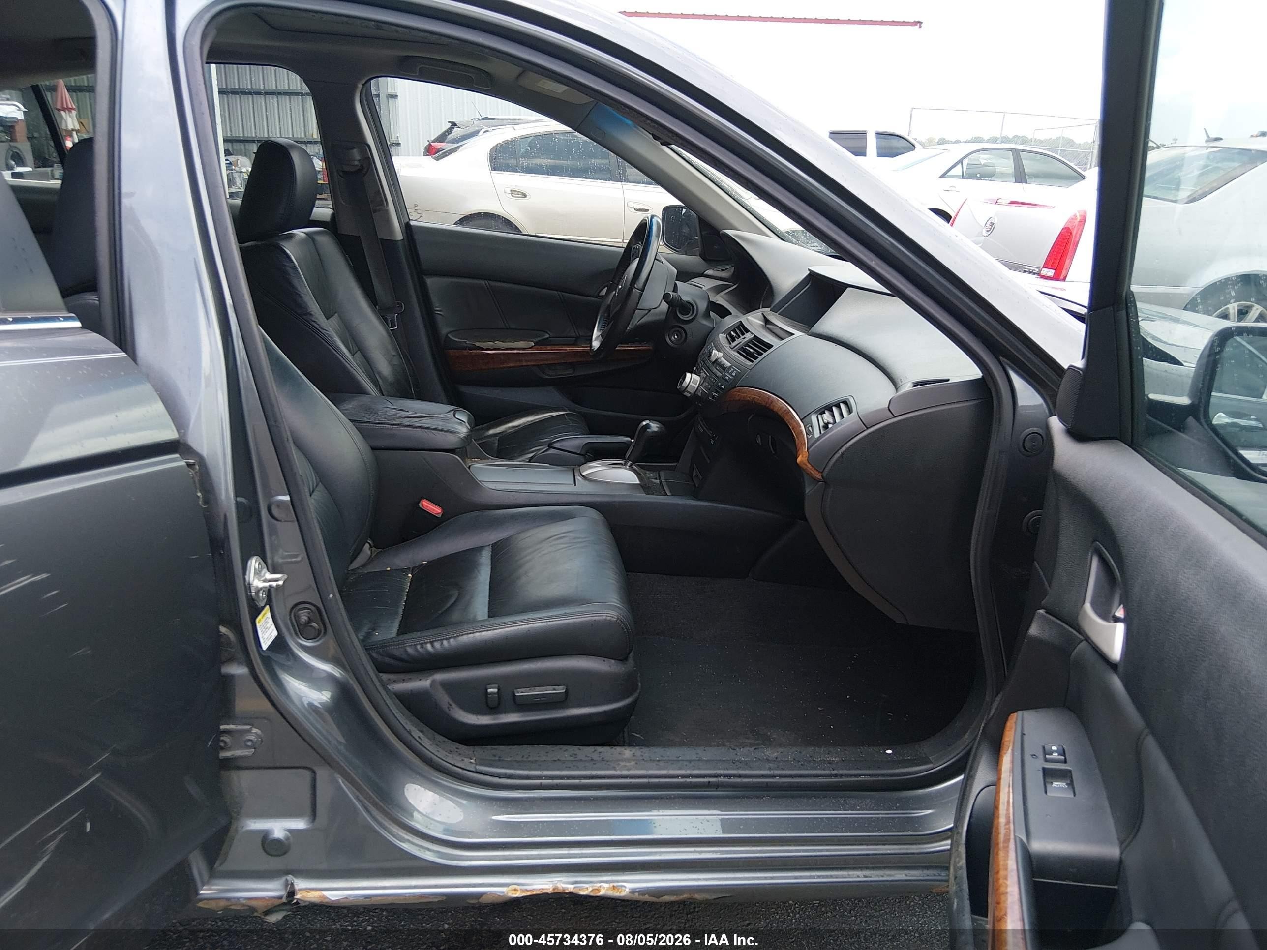 2012 Honda Accord 3.5 Ex-l Серый vin: 1HGCP3F89CA021310