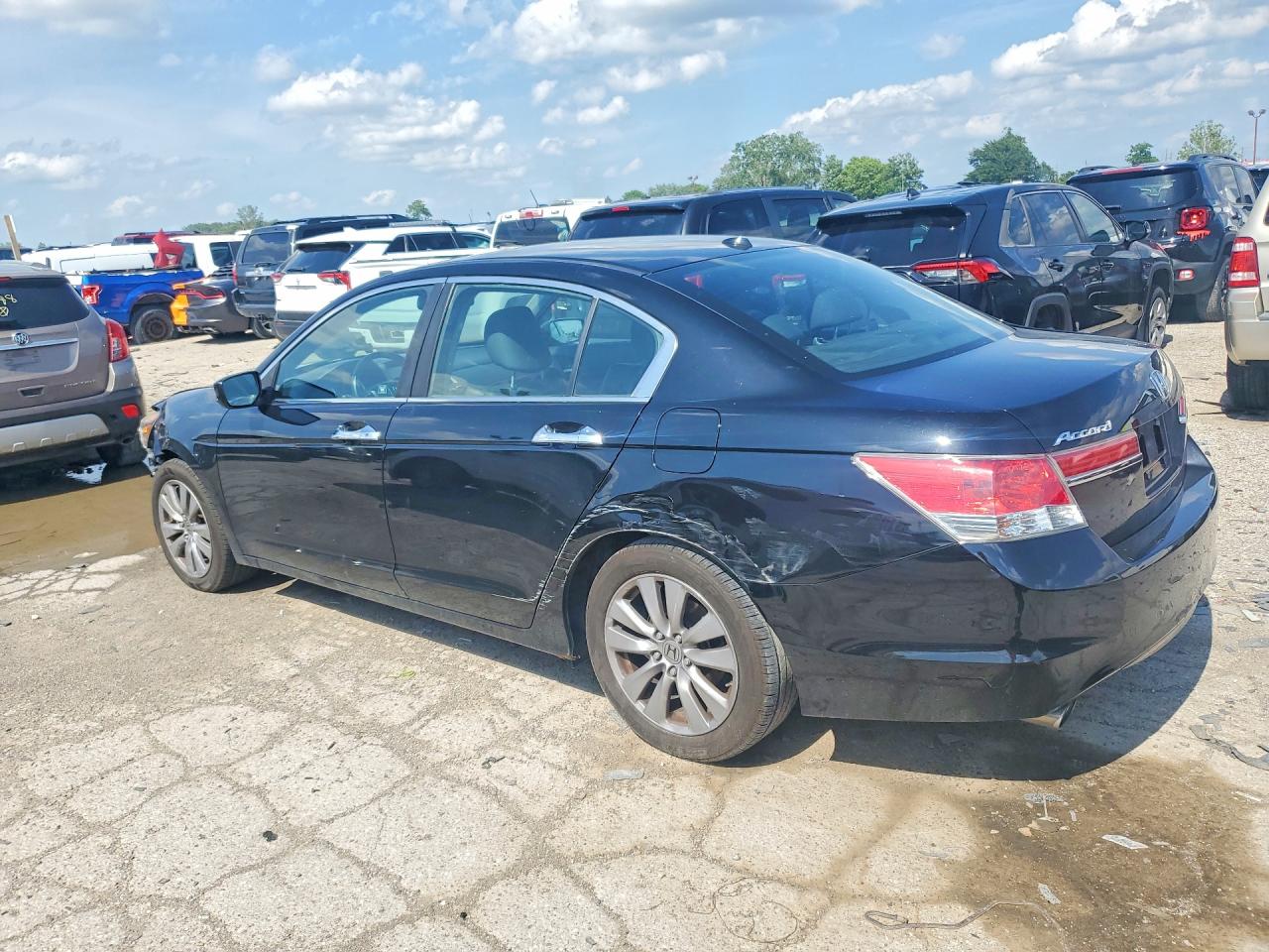 2012 Honda Accord Exl Black vin: 1HGCP3F89CA021758