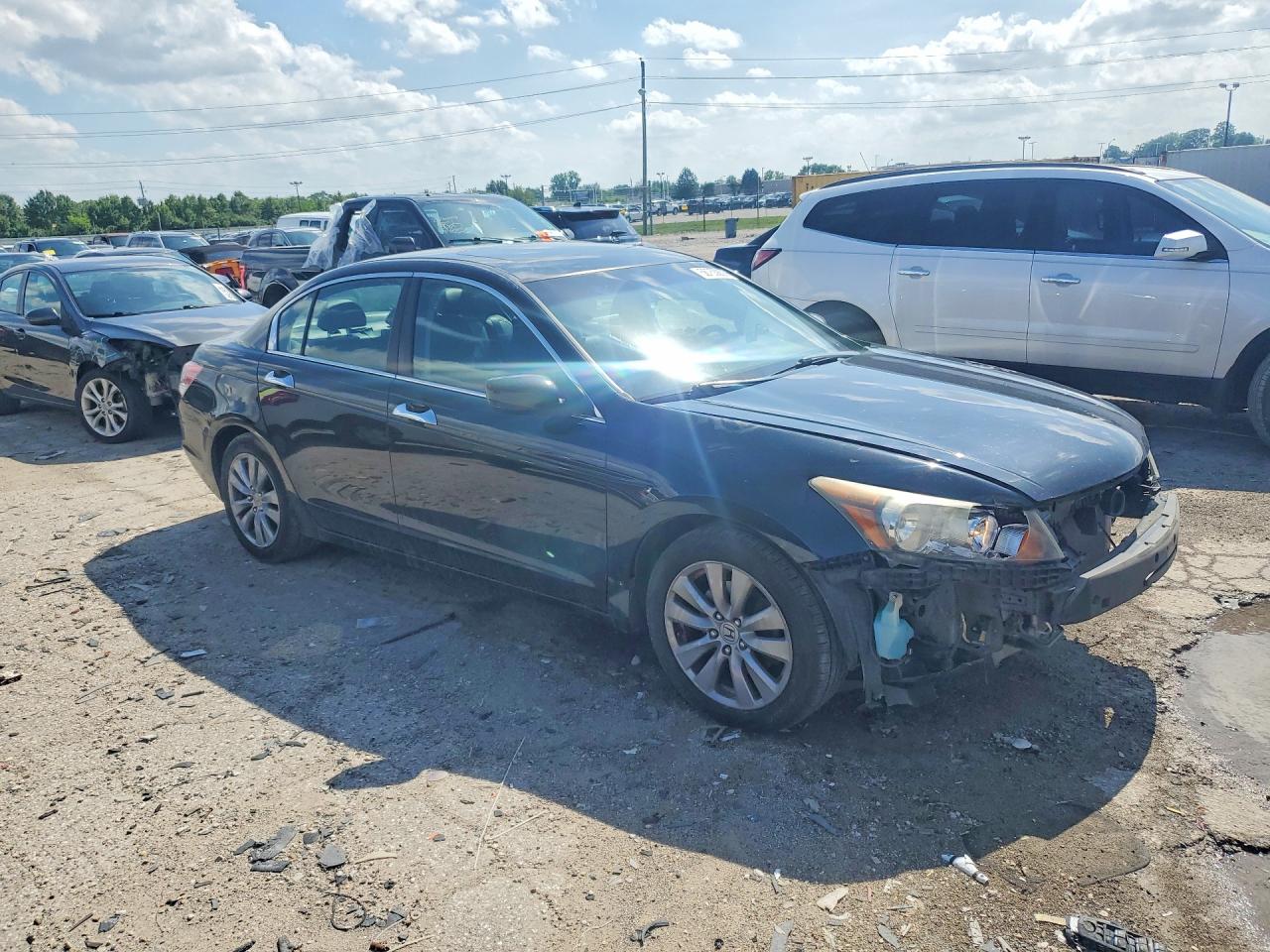 2012 Honda Accord Exl Black vin: 1HGCP3F89CA021758
