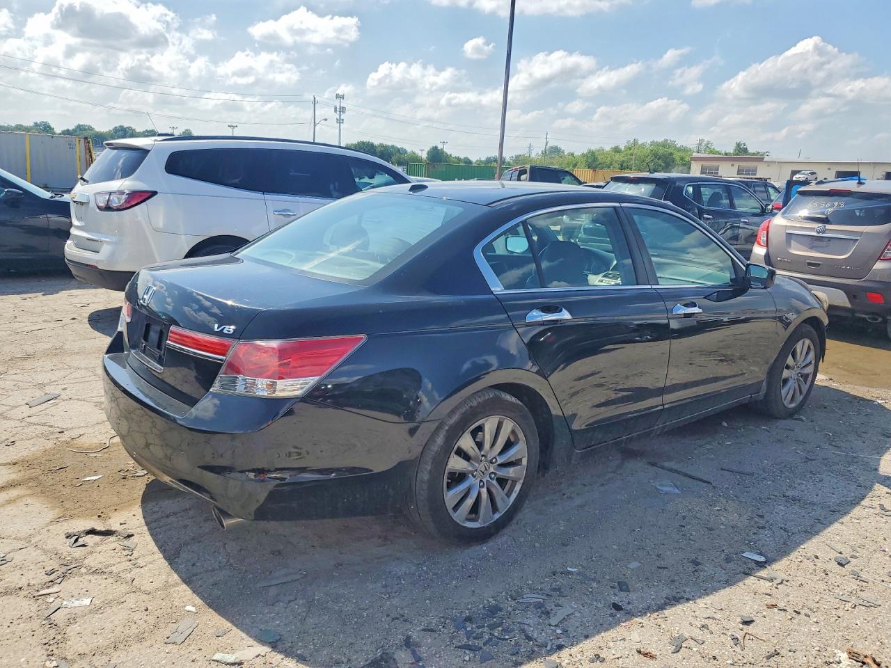 2012 Honda Accord Exl Black vin: 1HGCP3F89CA021758