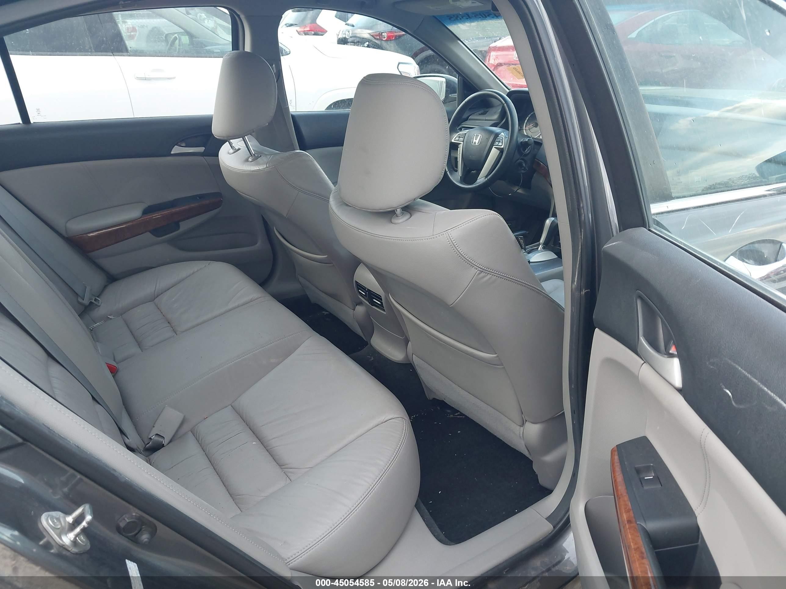 2012 Honda Accord 3.5 Ex-l Gray vin: 1HGCP3F89CA026930