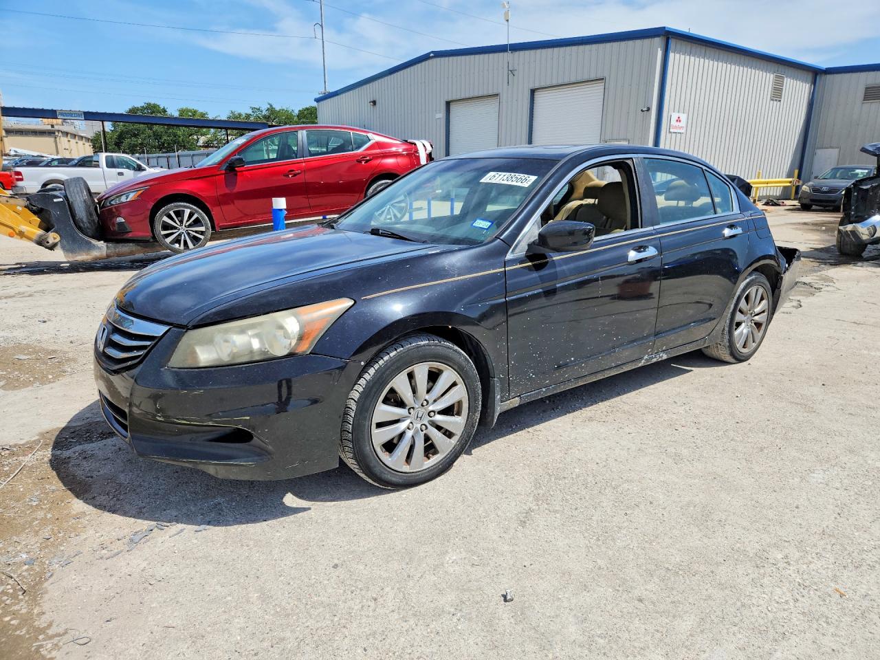 2012 Honda Accord Exl Black vin: 1HGCP3F89CA029374