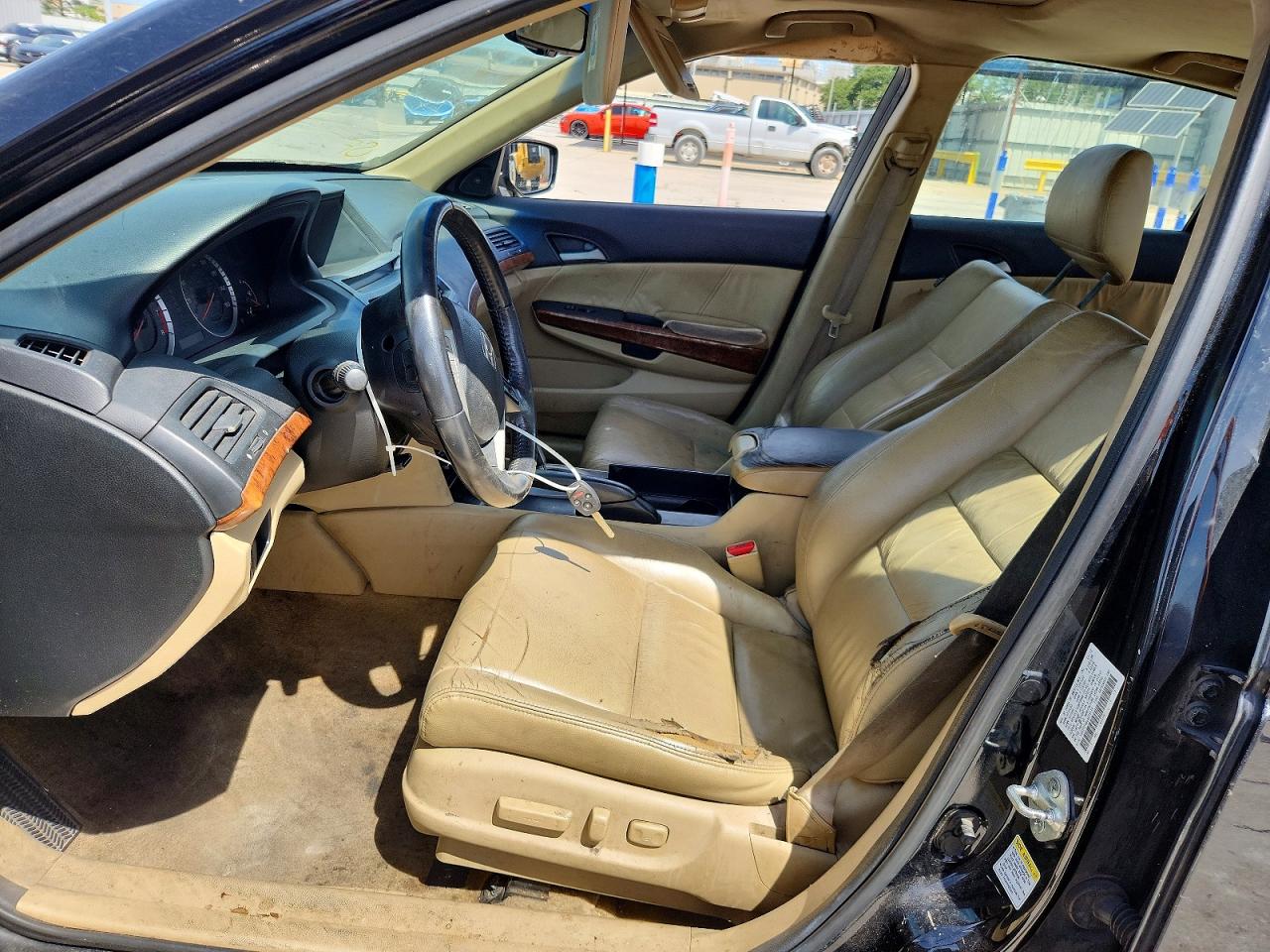 2012 Honda Accord Exl Black vin: 1HGCP3F89CA029374
