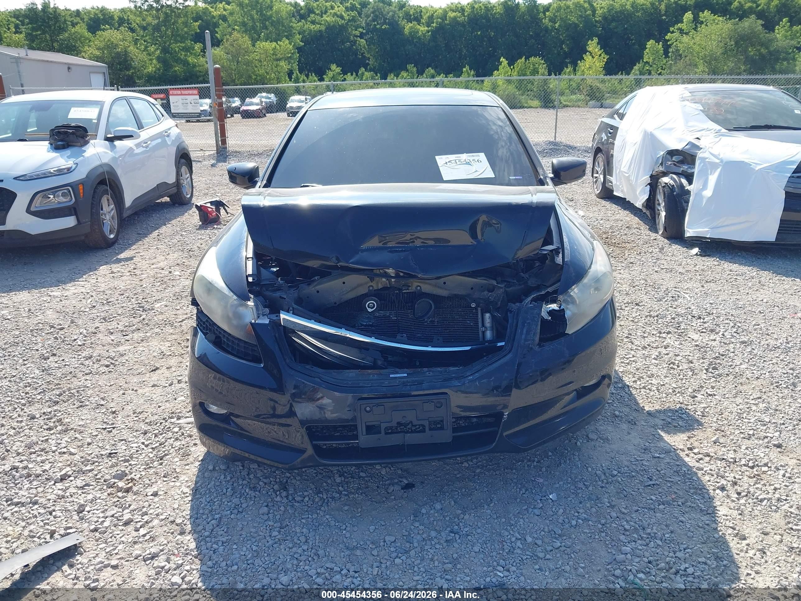 2012 Honda Accord 3.5 Ex-l Black vin: 1HGCP3F89CA033781
