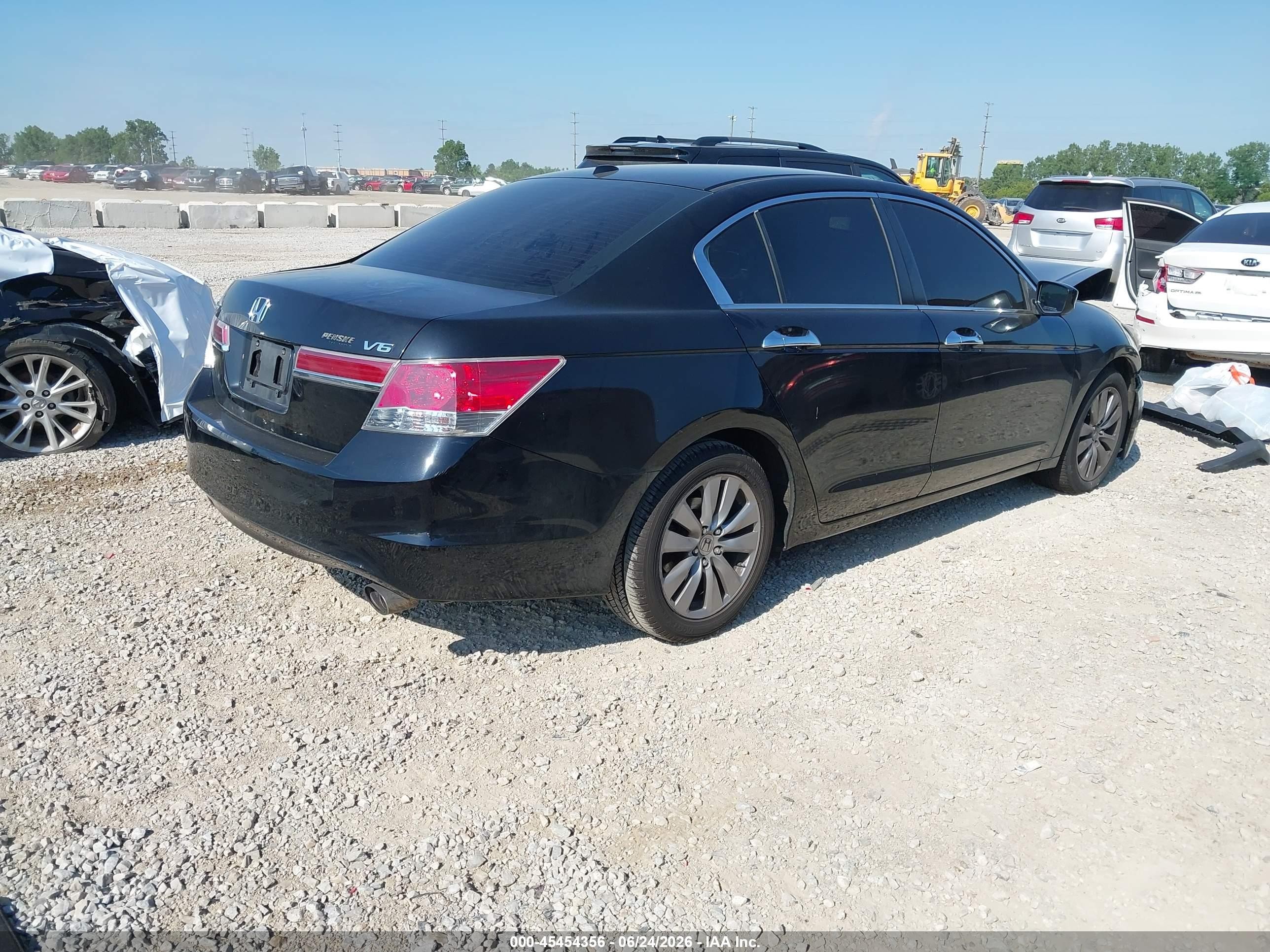 2012 Honda Accord 3.5 Ex-l Black vin: 1HGCP3F89CA033781